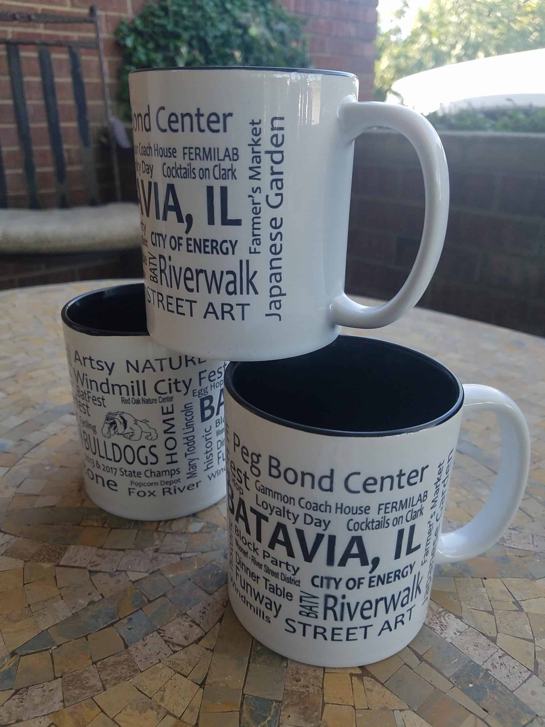 This Batavia Coffee Mug is made with love by Studio Patty D! Shop more unique gift ideas today with Spots Initiatives, the best way to support creators.