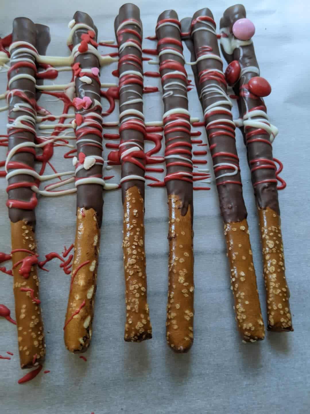 This Chocolate covered pretzels is made with love by What A Delightful Treat! Shop more unique gift ideas today with Spots Initiatives, the best way to support creators.