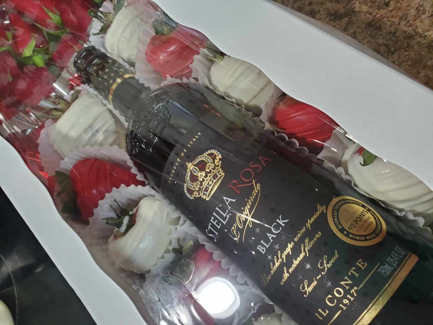 This Wine and Rose Box is made with love by What A Delightful Treat! Shop more unique gift ideas today with Spots Initiatives, the best way to support creators.
