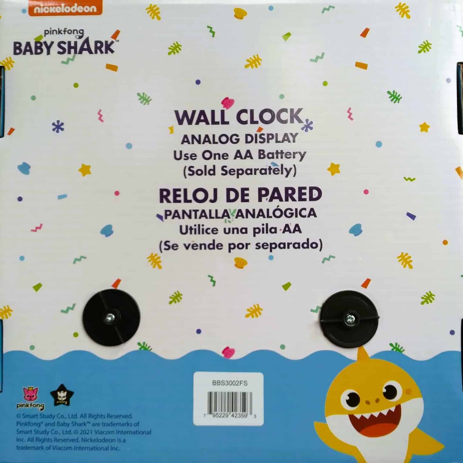 This Baby Shark Analog Wall Clock 9 3/4 Inches Nickelodeon Pinkfong is made with love by Premier Homegoods! Shop more unique gift ideas today with Spots Initiatives, the best way to support creators.