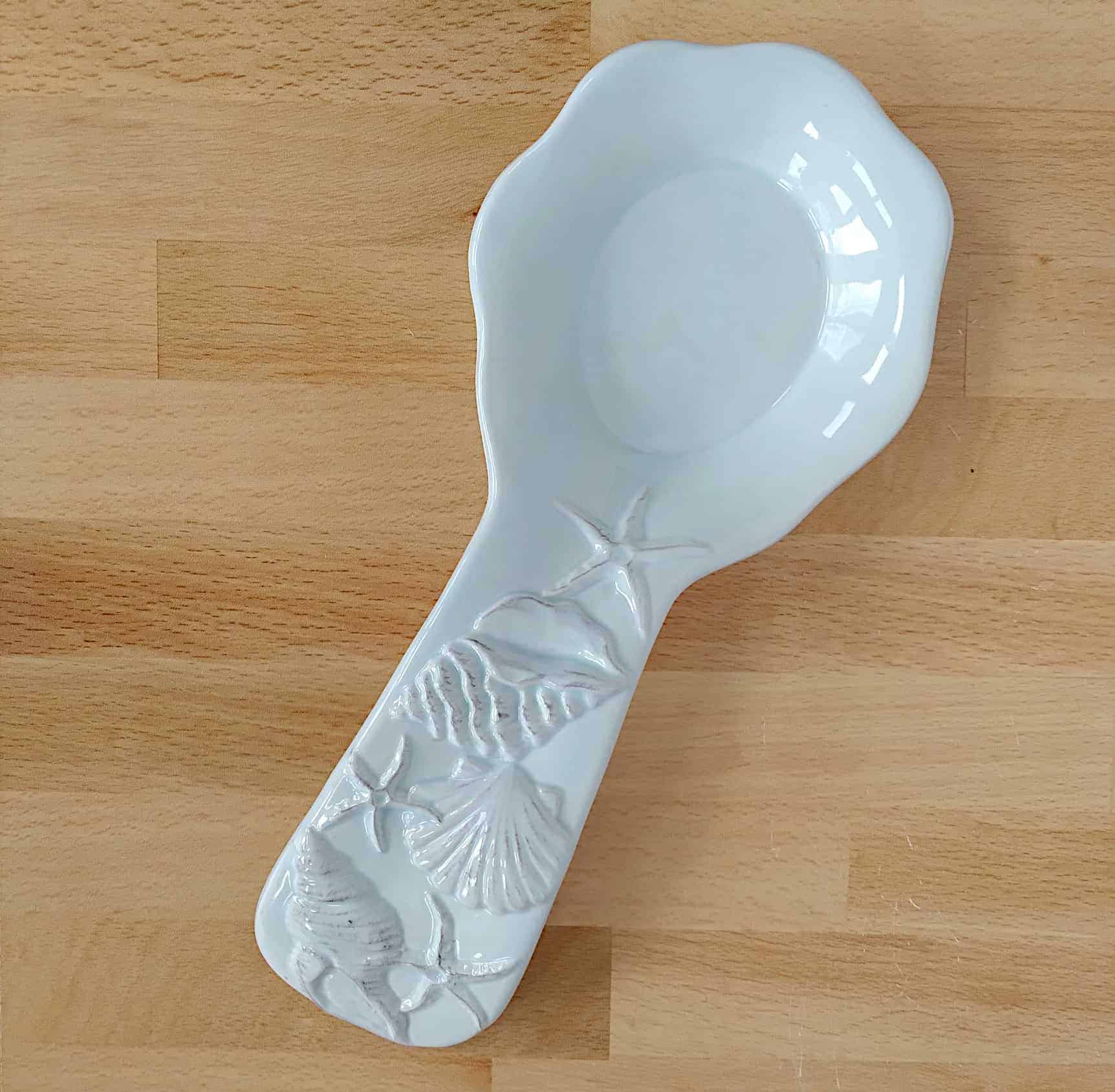 This Coastal Sailboat Spoon Rest Ceramic by Blue Sky Kitchen Nautical Décor is made with love by Premier Homegoods! Shop more unique gift ideas today with Spots Initiatives, the best way to support creators.