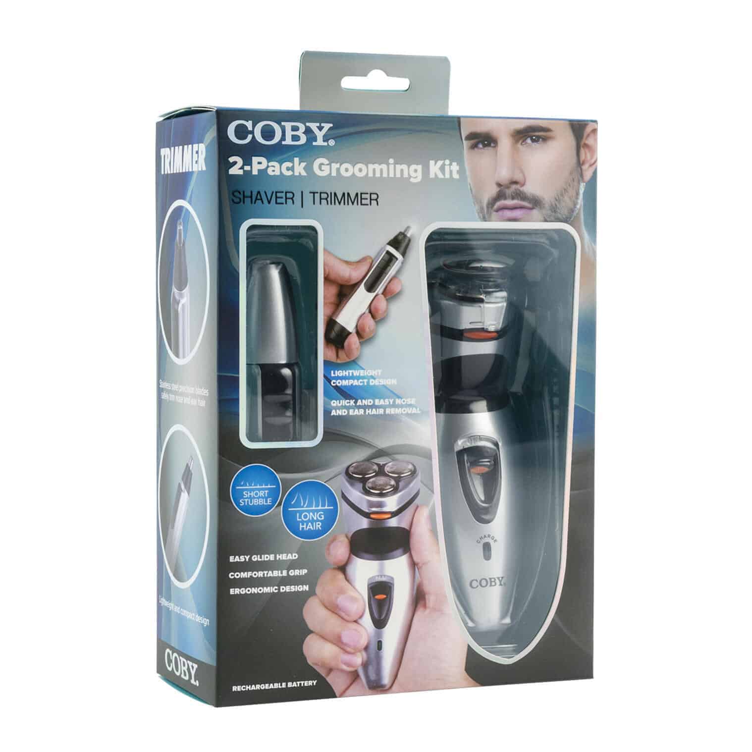This Coby 2 Piece Shaver and Nose or Ear Trimmer Cordless Set For Face And Body is made with love by Premier Homegoods! Shop more unique gift ideas today with Spots Initiatives, the best way to support creators.