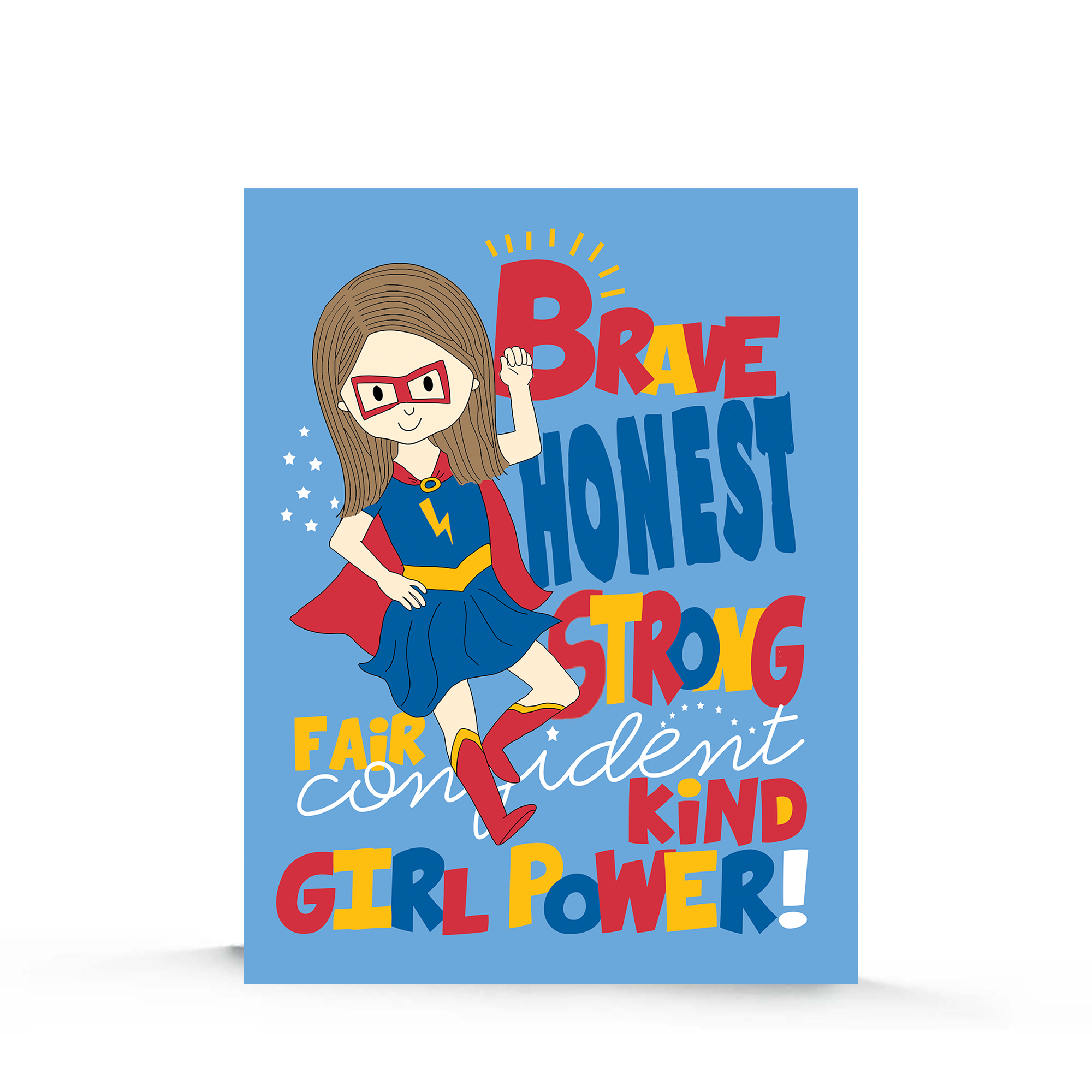 This Girl Power Birthday Card is made with love by Stacey M Design! Shop more unique gift ideas today with Spots Initiatives, the best way to support creators.