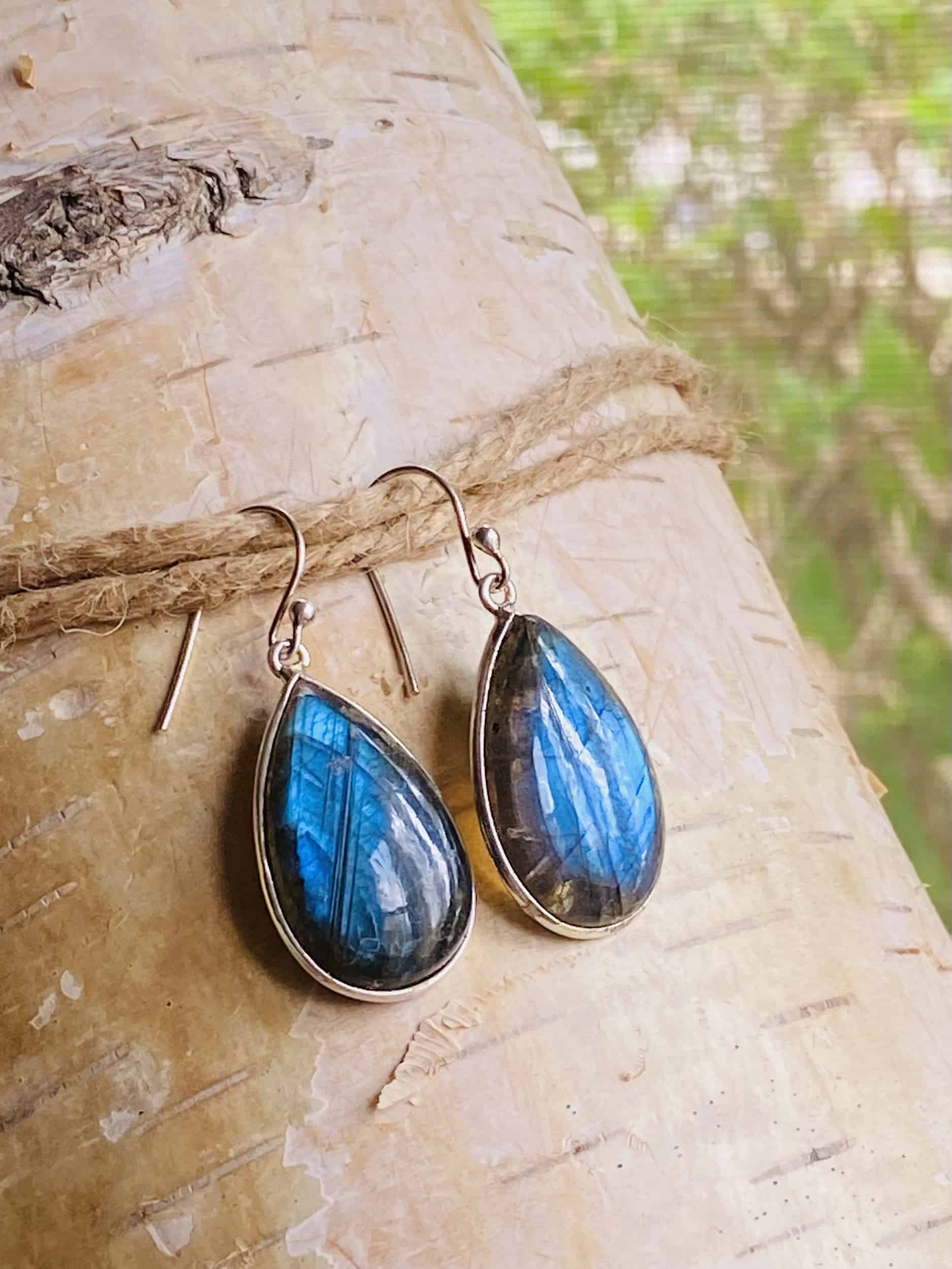 This Labradorite teardrop statement earrings sterling silver by Earth Karma is made with love by EARTH KARMA! Shop more unique gift ideas today with Spots Initiatives, the best way to support creators.