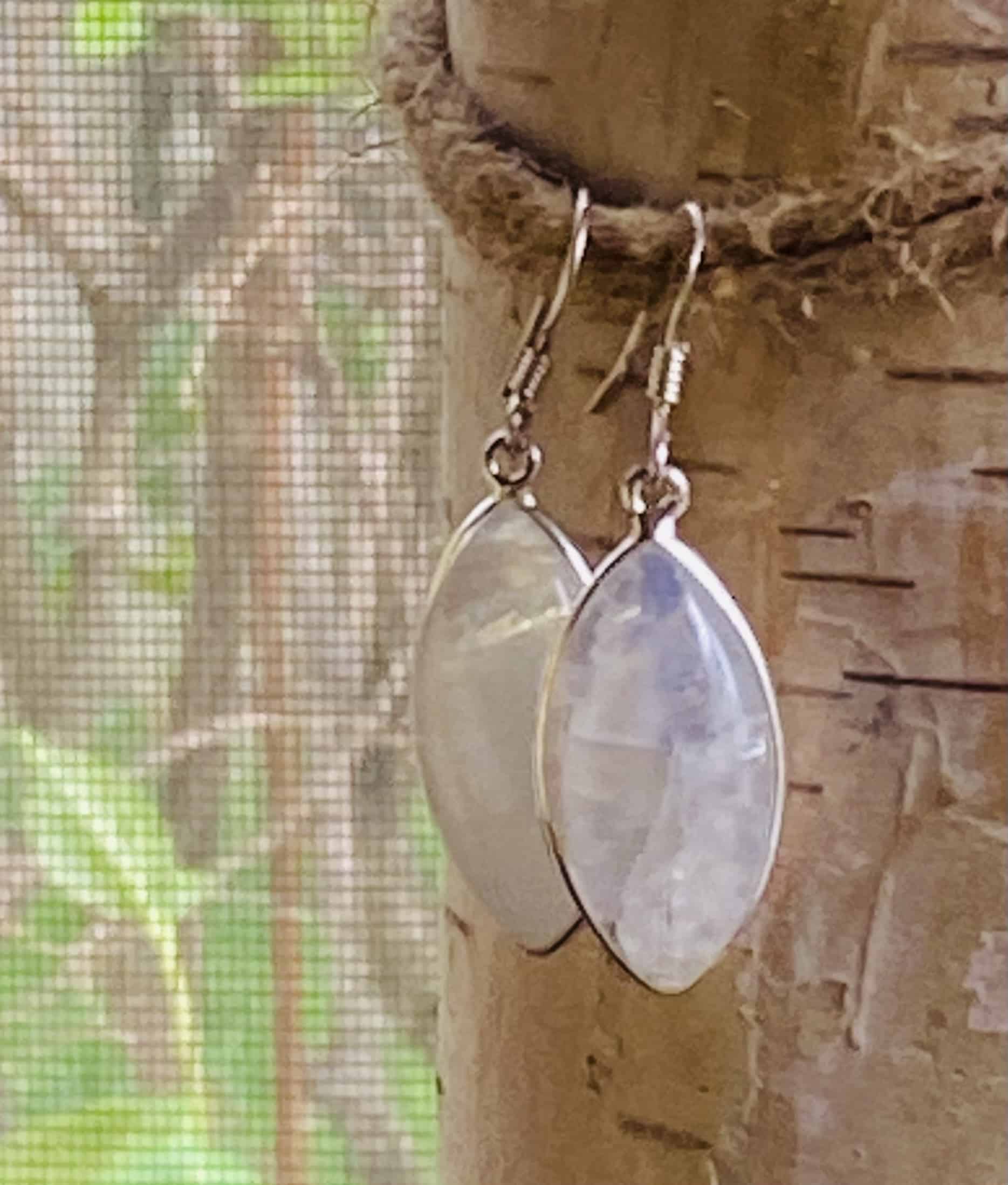 This Moonstone marquise statement earrings gold/silver by Earth Karma is made with love by EARTH KARMA! Shop more unique gift ideas today with Spots Initiatives, the best way to support creators.