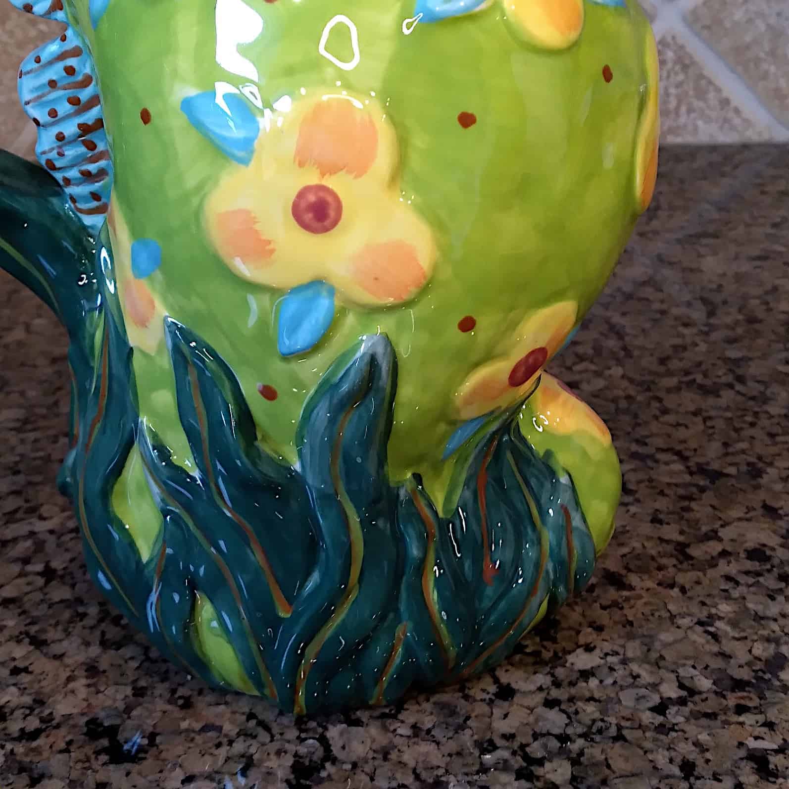 This Seahorse Teapot Decorative Kitchen Sea Life Decor Blue Sky by Diane is made with love by Premier Homegoods! Shop more unique gift ideas today with Spots Initiatives, the best way to support creators.