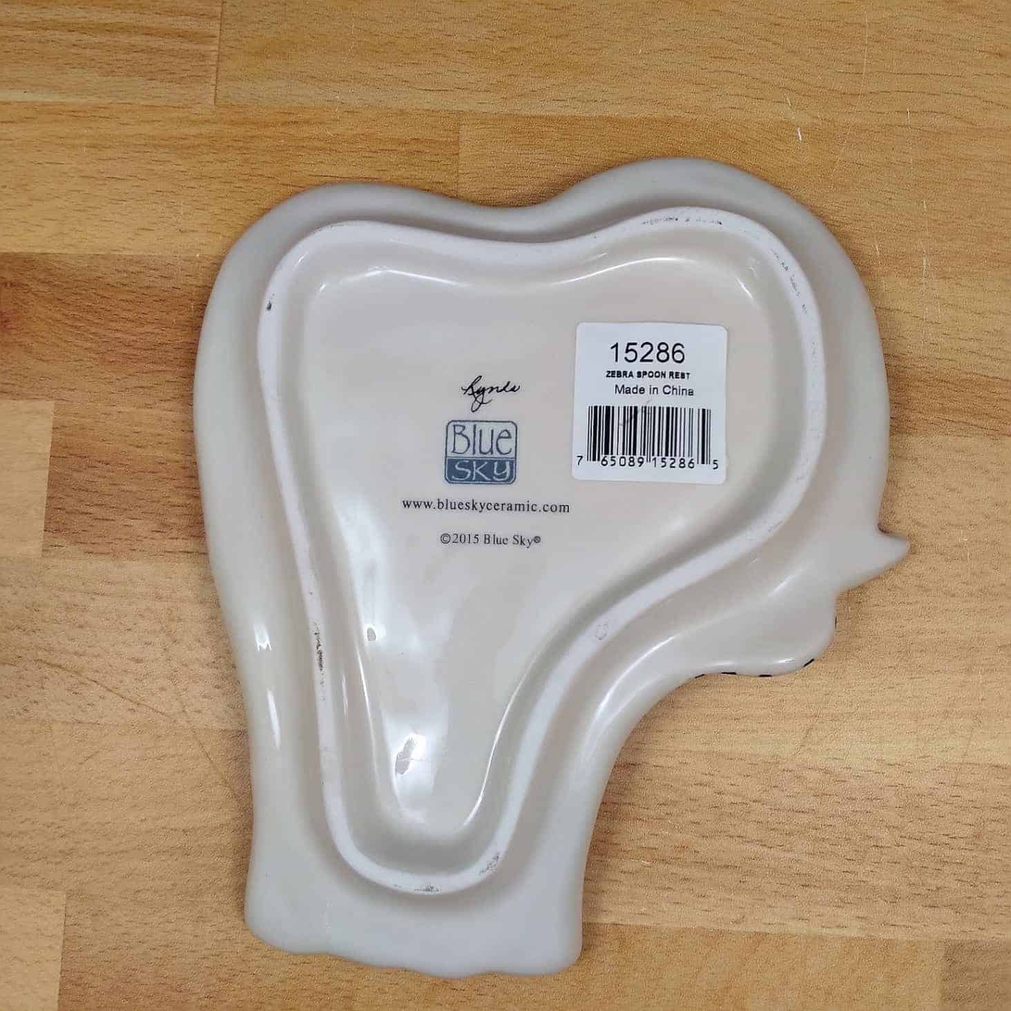 This Zebra Spoon Rest Ceramic by Blue and Sky Lynda Corneille is made with love by Premier Homegoods! Shop more unique gift ideas today with Spots Initiatives, the best way to support creators.