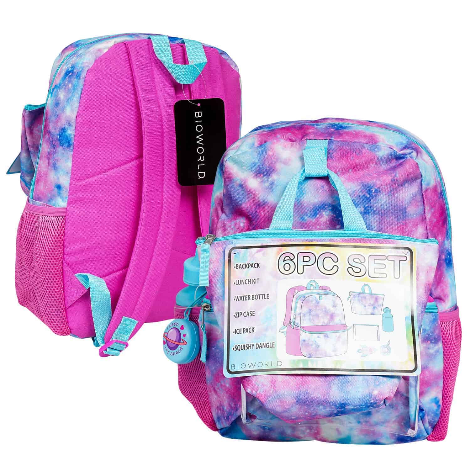 This Tie Dye Backpack 6 Piece Set 16 inch (41cm) with Lunch Bag Ice Pack Zipper Case is made with love by Premier Homegoods! Shop more unique gift ideas today with Spots Initiatives, the best way to support creators.