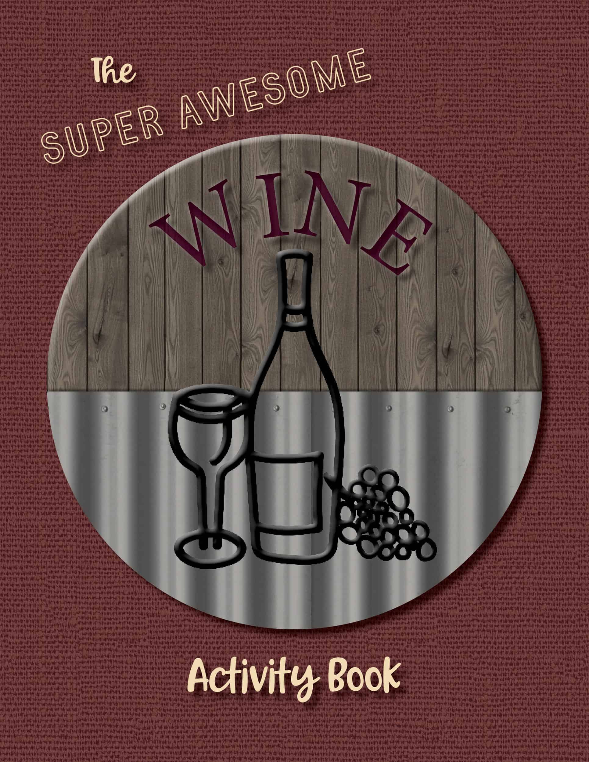 This The Super Awesome Wine Activity Book is made with love by Super Awesome Puzzles! Shop more unique gift ideas today with Spots Initiatives, the best way to support creators.