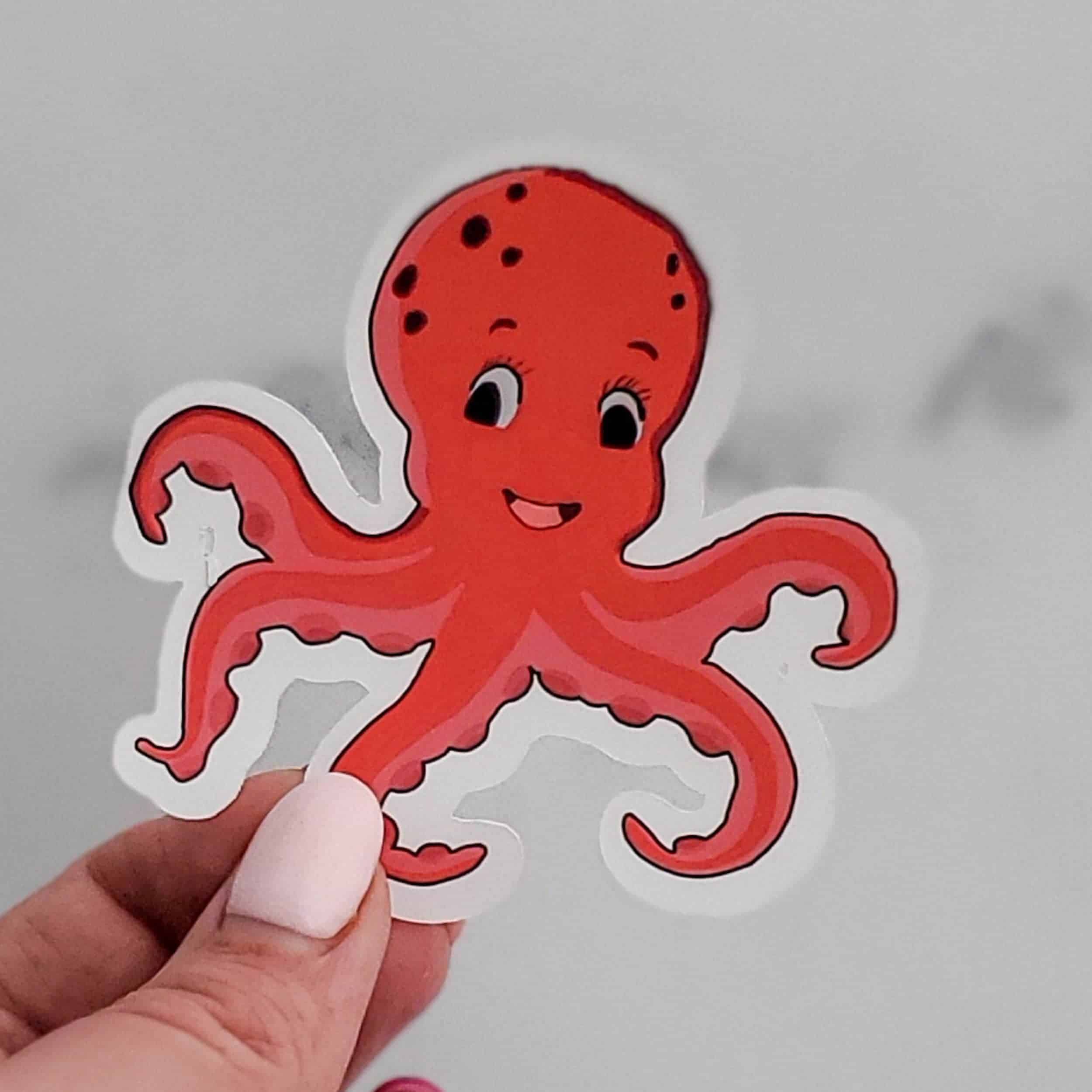 This Vinyl Octopus Sticker is made with love by CreativeImageryCo! Shop more unique gift ideas today with Spots Initiatives, the best way to support creators.