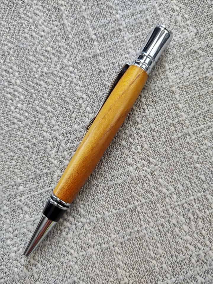 This Osage Orange Executive Twist Pen is made with love by Blackbear Designs! Shop more unique gift ideas today with Spots Initiatives, the best way to support creators.