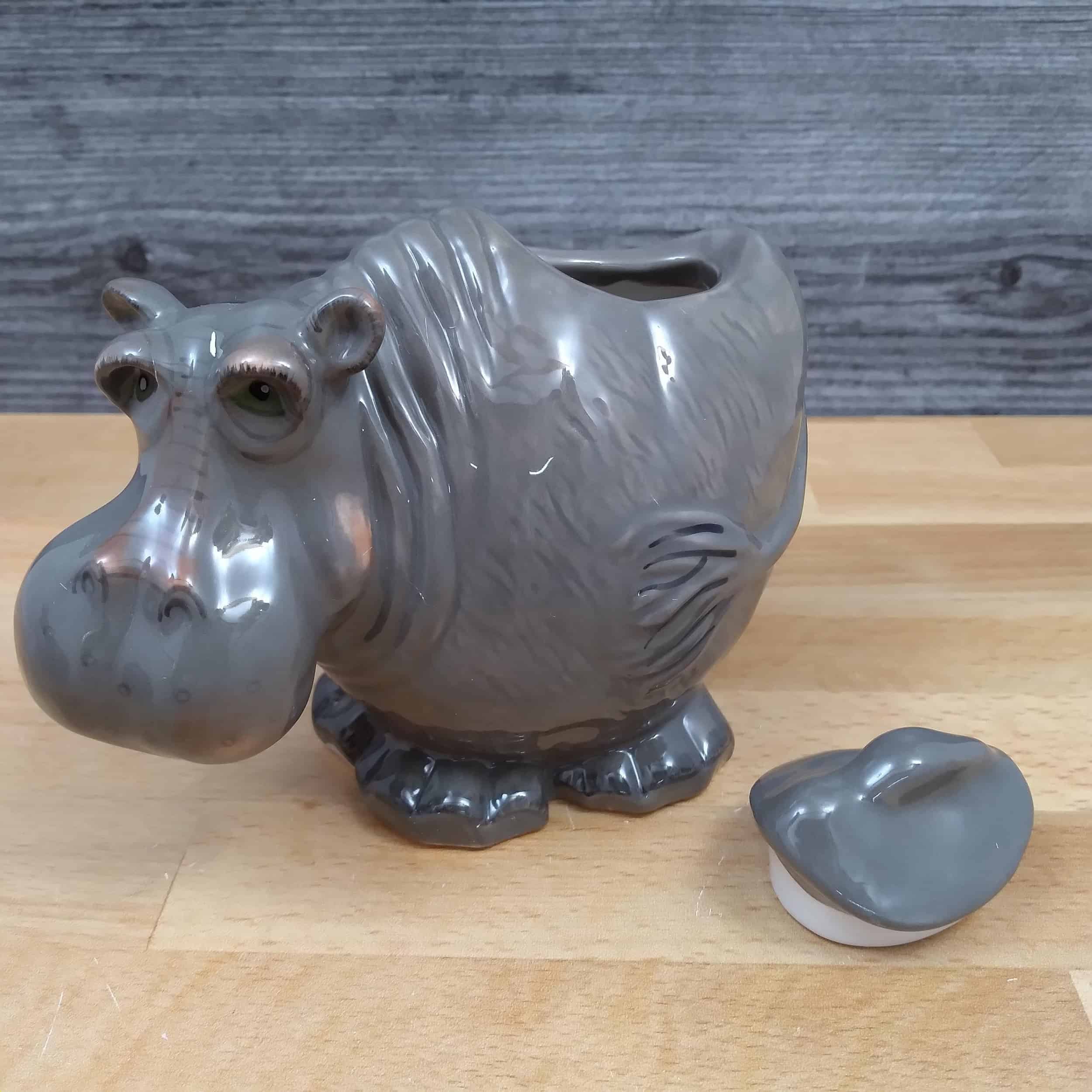 This Hippo Sugar Bowl and Creamer Set Decorative by Blue Sky is made with love by Premier Homegoods! Shop more unique gift ideas today with Spots Initiatives, the best way to support creators.