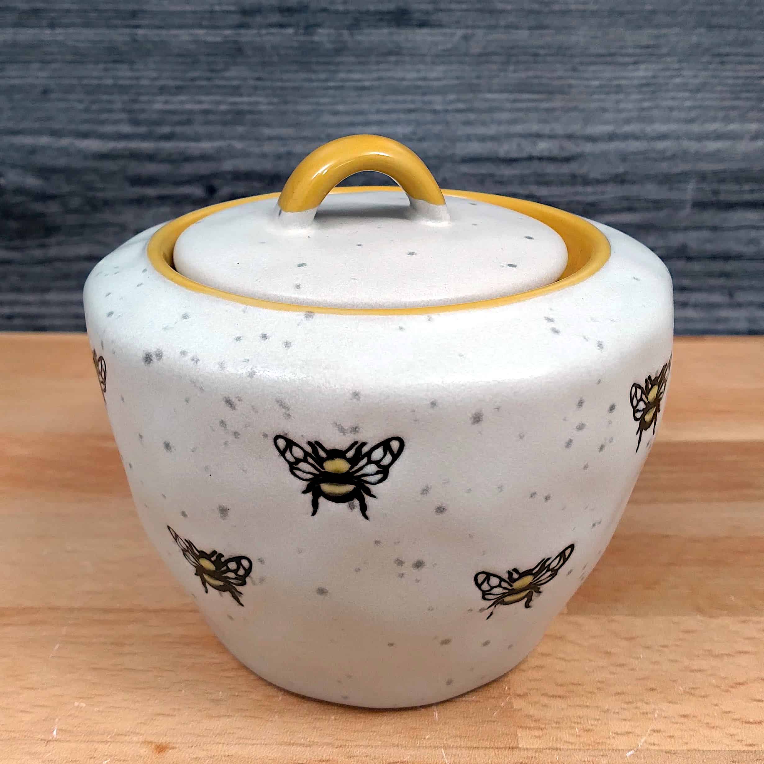 This Honey Bee Sugar Bowl and Creamer Set Decorative by Blue Sky is made with love by Premier Homegoods! Shop more unique gift ideas today with Spots Initiatives, the best way to support creators.
