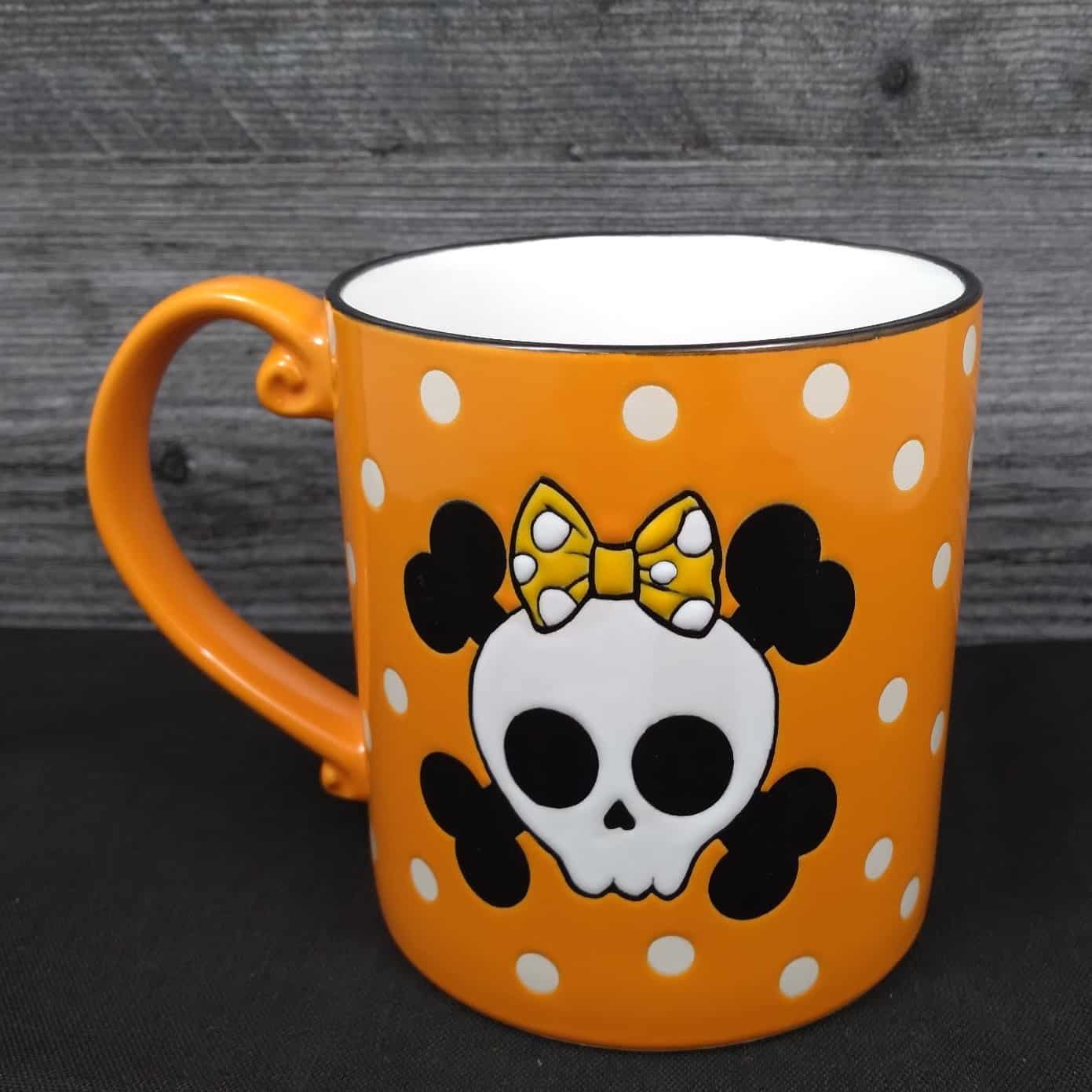 This Halloween Female Skull Coffee Mug Beverage Tea Cup 18oz 532ml by Blue Sky is made with love by Premier Homegoods! Shop more unique gift ideas today with Spots Initiatives, the best way to support creators.