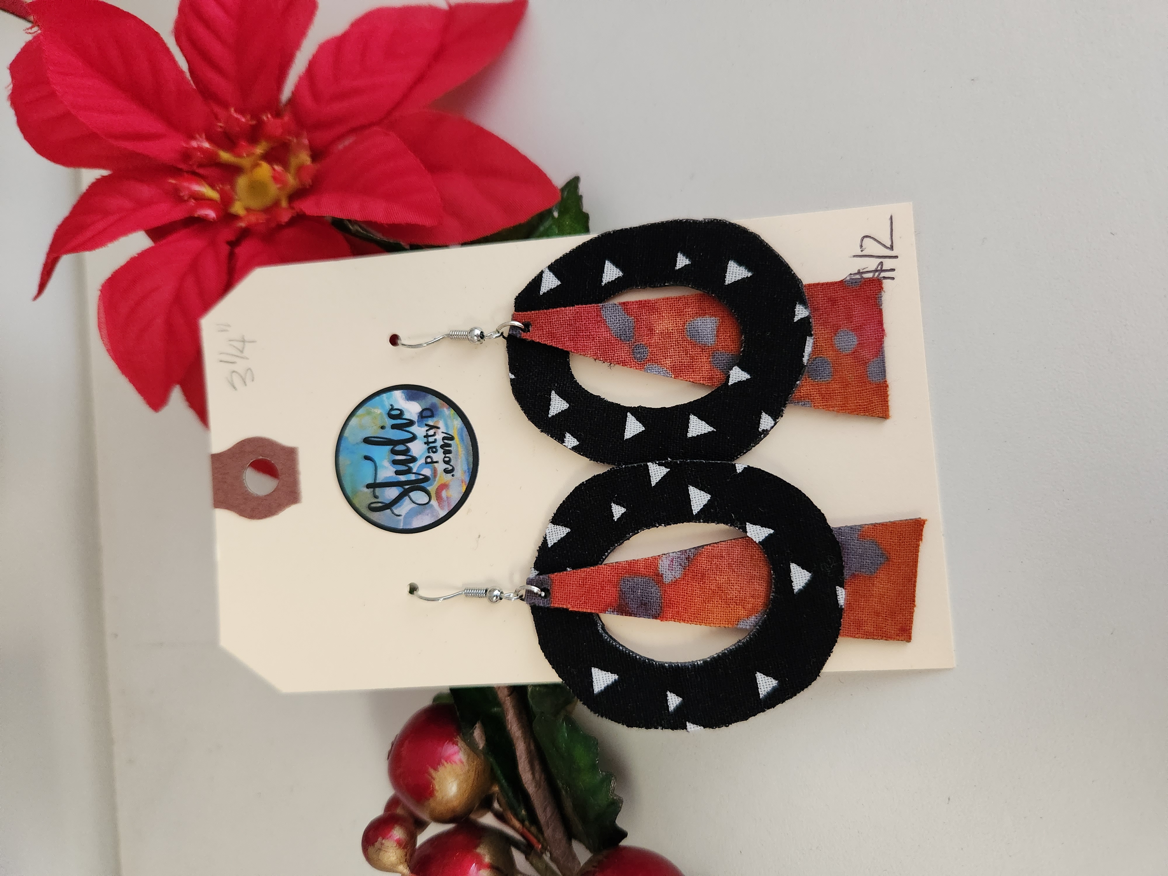 This Holiday Earrings 9 is made with love by Studio Patty D at Image Awards! Shop more unique gift ideas today with Spots Initiatives, the best way to support creators.