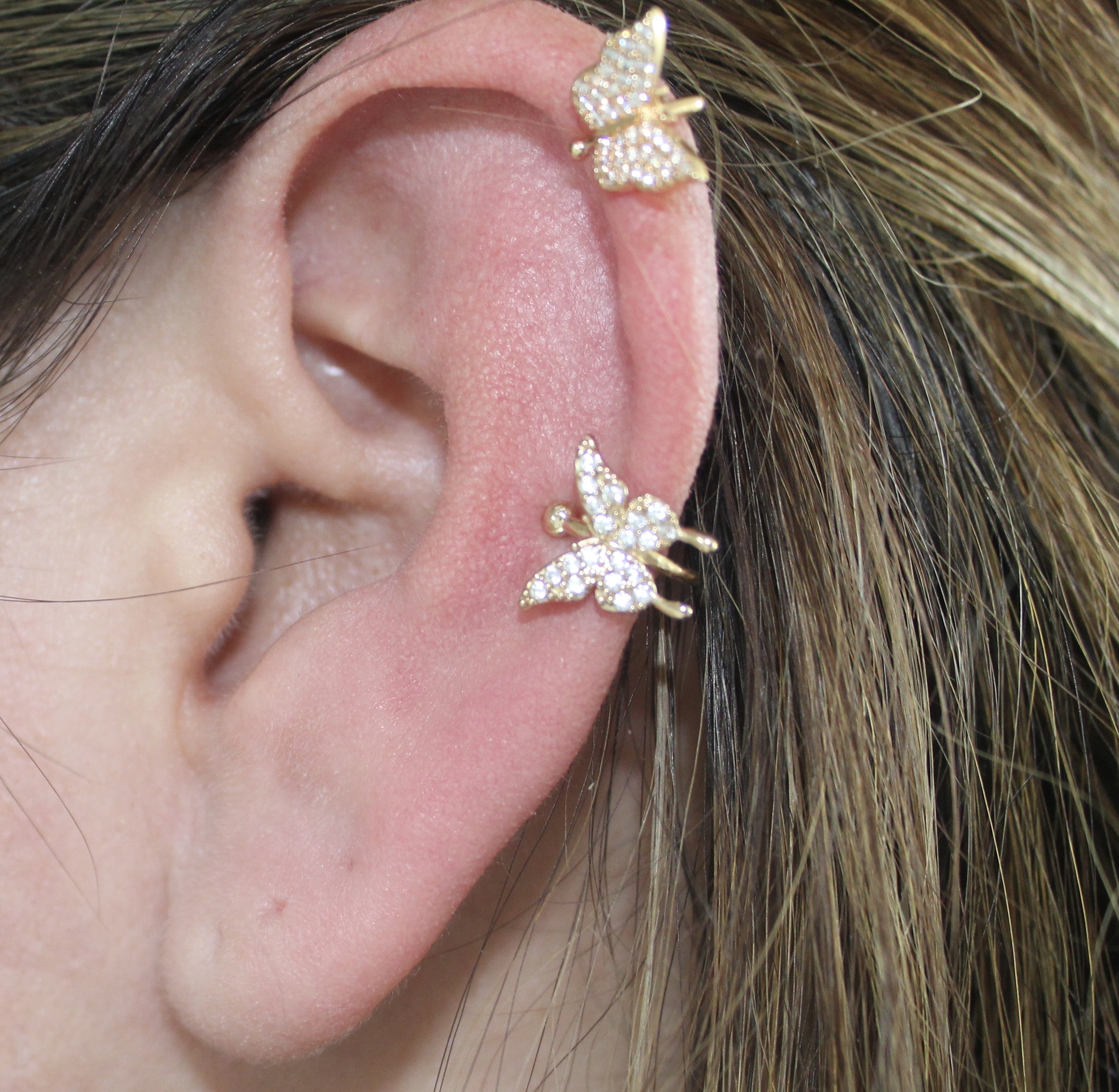 This Monarch Ear Cuffs is made with love by Geneva Treasures! Shop more unique gift ideas today with Spots Initiatives, the best way to support creators.