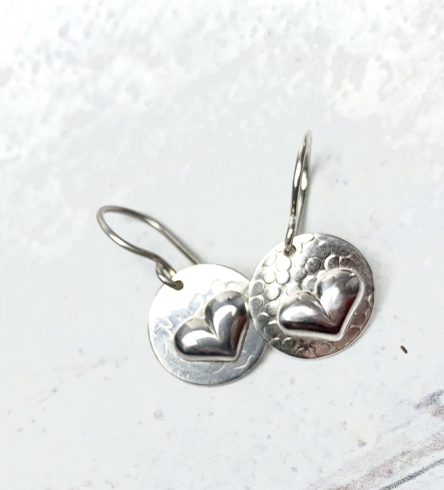 This Sari - Sterling Silver Puff Heart Earrings is made with love by Juli Prizant Designs! Shop more unique gift ideas today with Spots Initiatives, the best way to support creators.