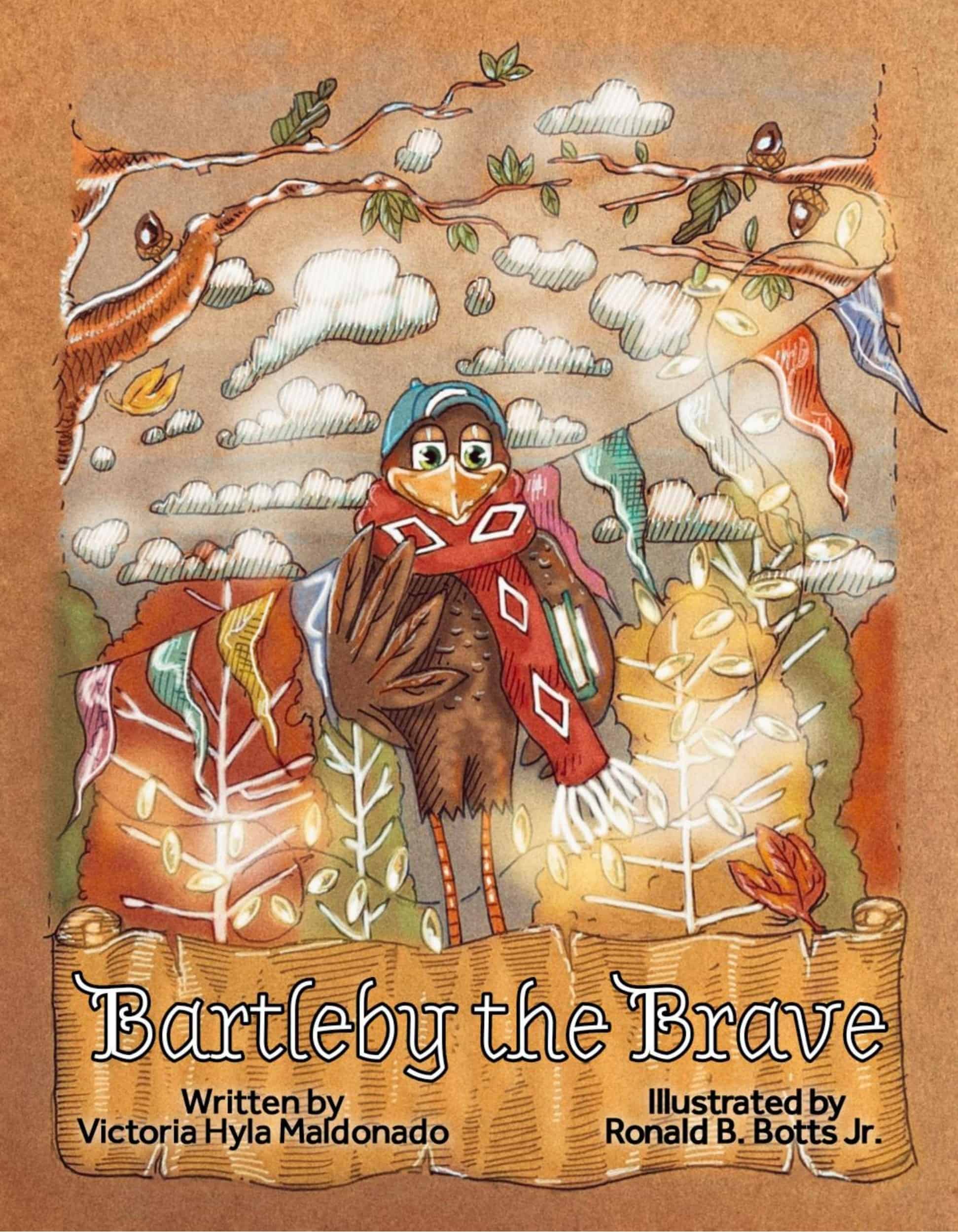 This Bartleby the Brave is made with love by Victoria J. Hyla (Author)/Victorious Editing Services! Shop more unique gift ideas today with Spots Initiatives, the best way to support creators.