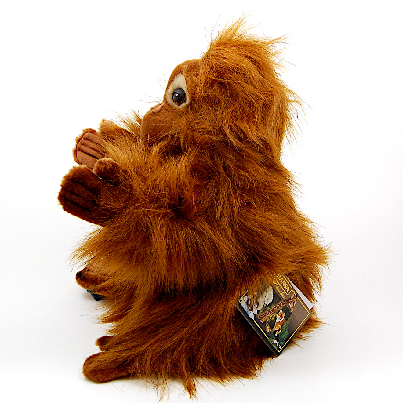 This Orangutan Hand Puppet by Hansa True to Life Look Soft Plush Animal Learning Toy is made with love by Premier Homegoods! Shop more unique gift ideas today with Spots Initiatives, the best way to support creators.