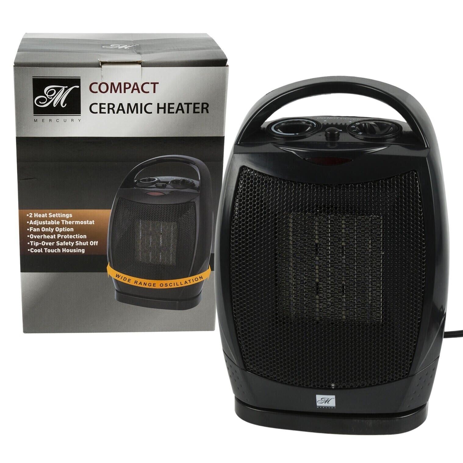 This Space Heater & Fan 1500W Portable Adjustable 2-Settings Ceramic Black is made with love by Premier Homegoods! Shop more unique gift ideas today with Spots Initiatives, the best way to support creators.