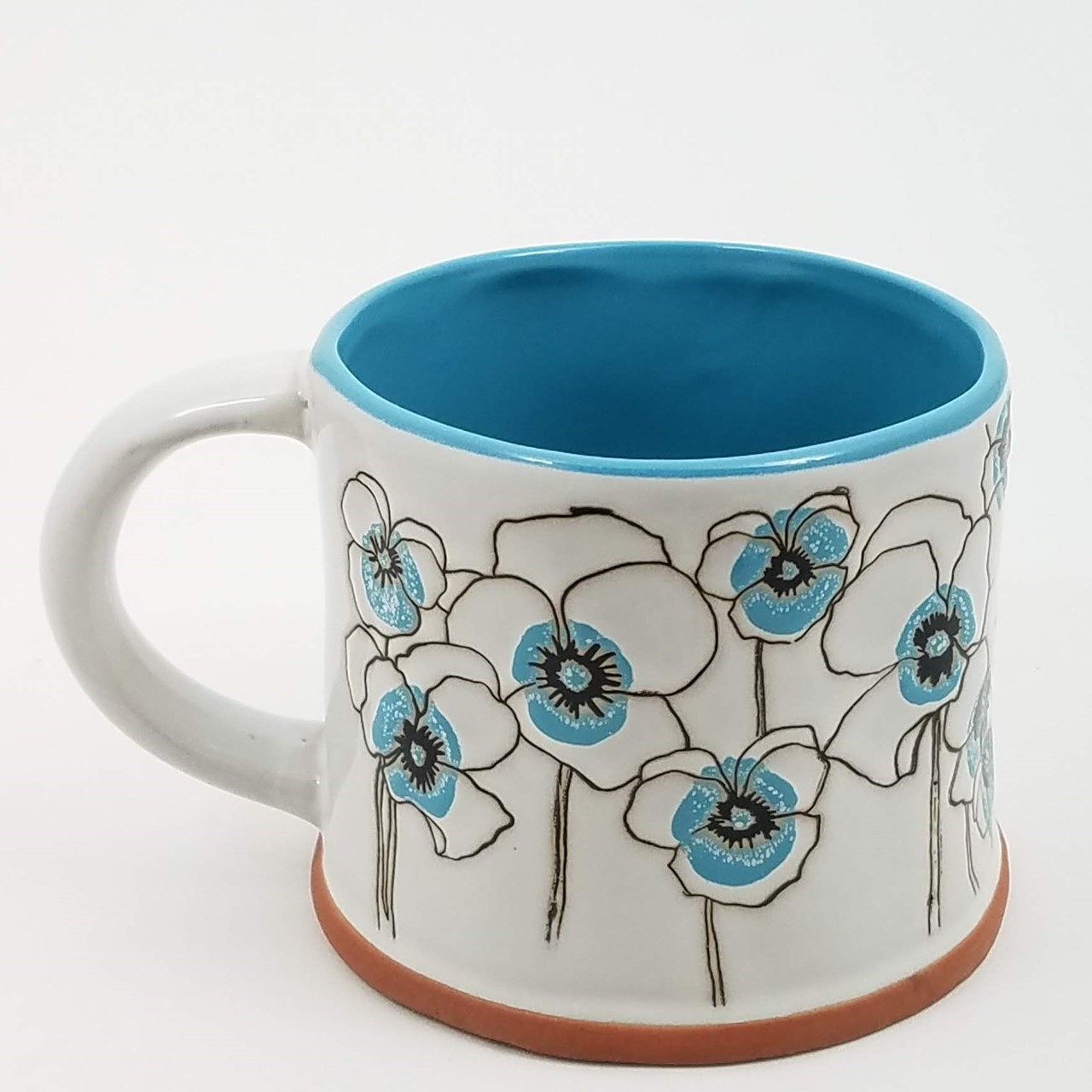 This Poppy Flower Coffee Mug Soup Cup Succulent Plant Holder 17oz (503ml) New is made with love by Premier Homegoods! Shop more unique gift ideas today with Spots Initiatives, the best way to support creators.