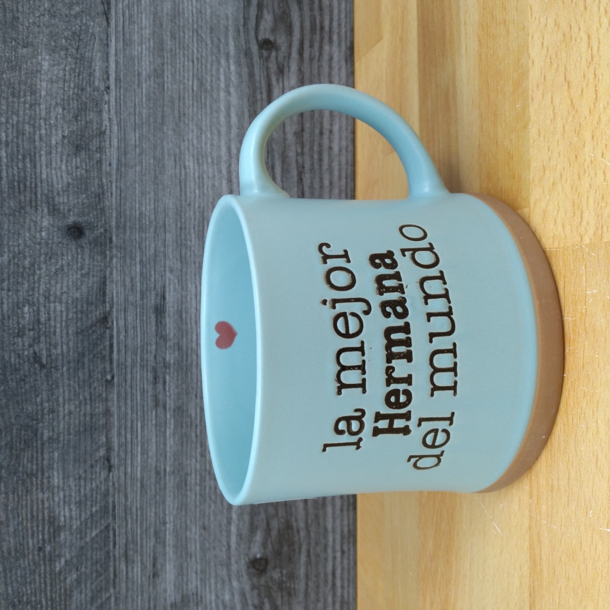 This Best Sister in the World Spanish Coffee Mug 17oz (455ml) Beverage Cup Blue Sky is made with love by Premier Homegoods! Shop more unique gift ideas today with Spots Initiatives, the best way to support creators.