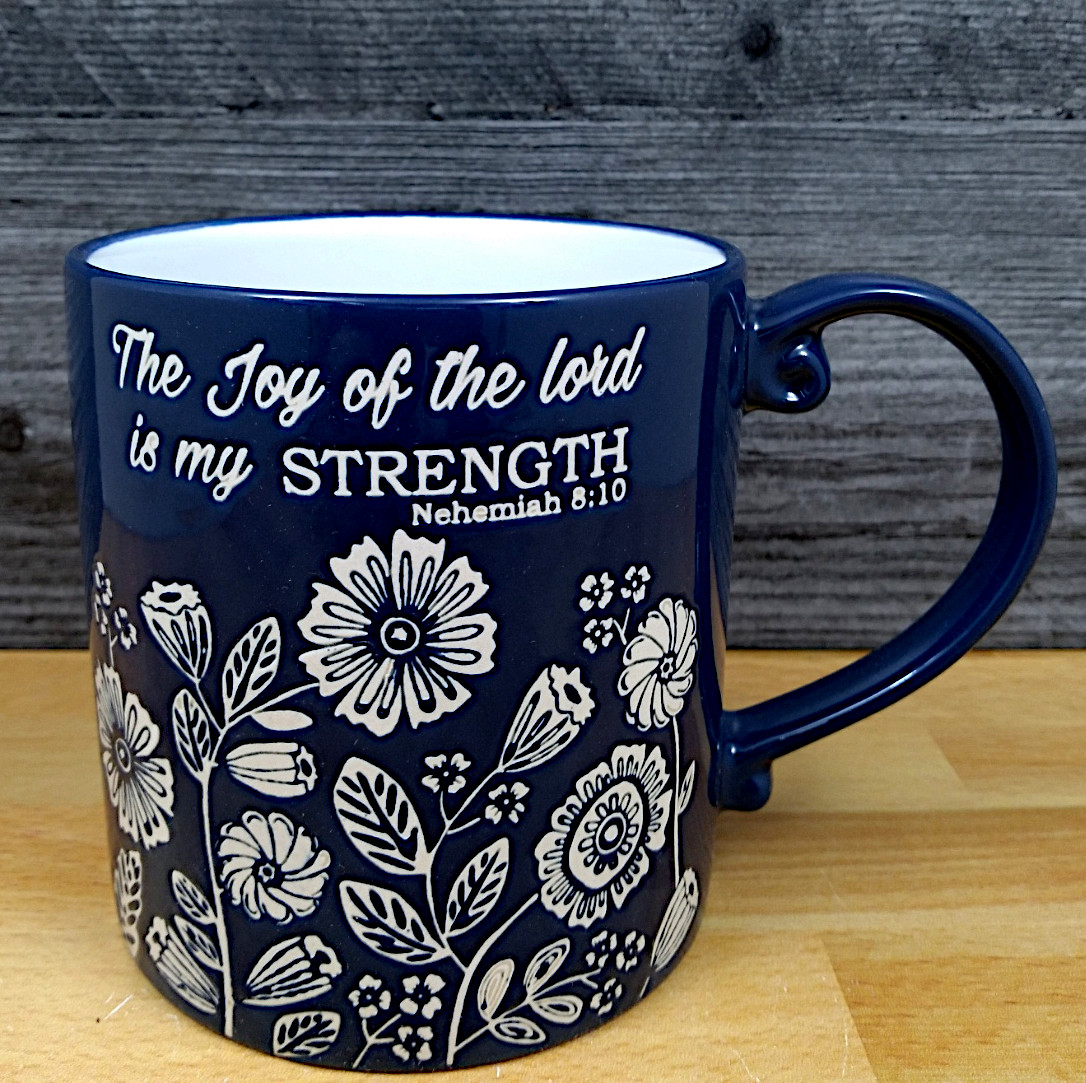 This Religious Inspirational Coffee Mug Faith Embossed Beverage Cup 21oz 621ml is made with love by Premier Homegoods! Shop more unique gift ideas today with Spots Initiatives, the best way to support creators.