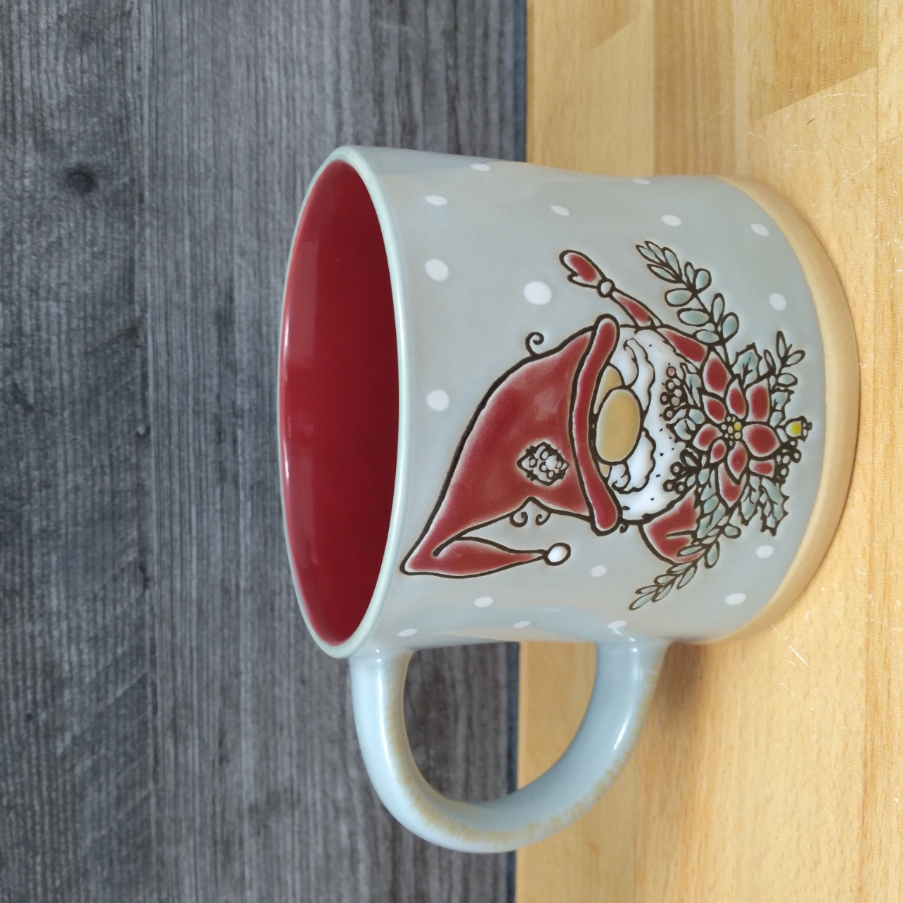 This Holiday Gnome Coffee Mug 17oz 455ml Embossed Christmas Ho Ho Ho Cup by Blue Sky is made with love by Premier Homegoods! Shop more unique gift ideas today with Spots Initiatives, the best way to support creators.