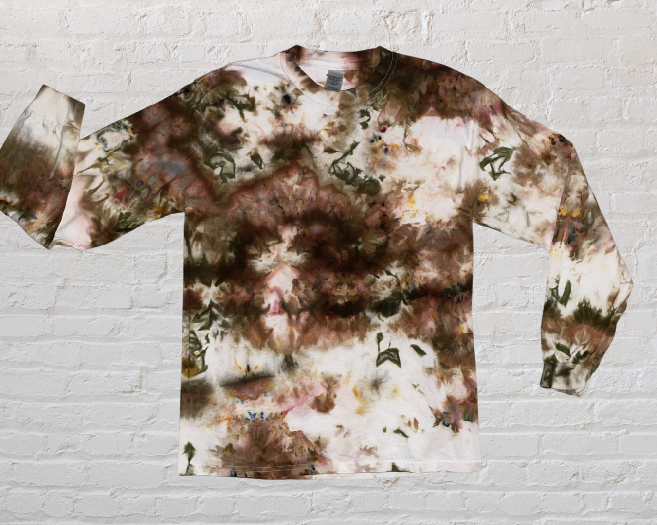 This Unisex M Ice Dyed Long Sleeve is made with love by Rainbow Sunshine Dye by Sol! Shop more unique gift ideas today with Spots Initiatives, the best way to support creators.