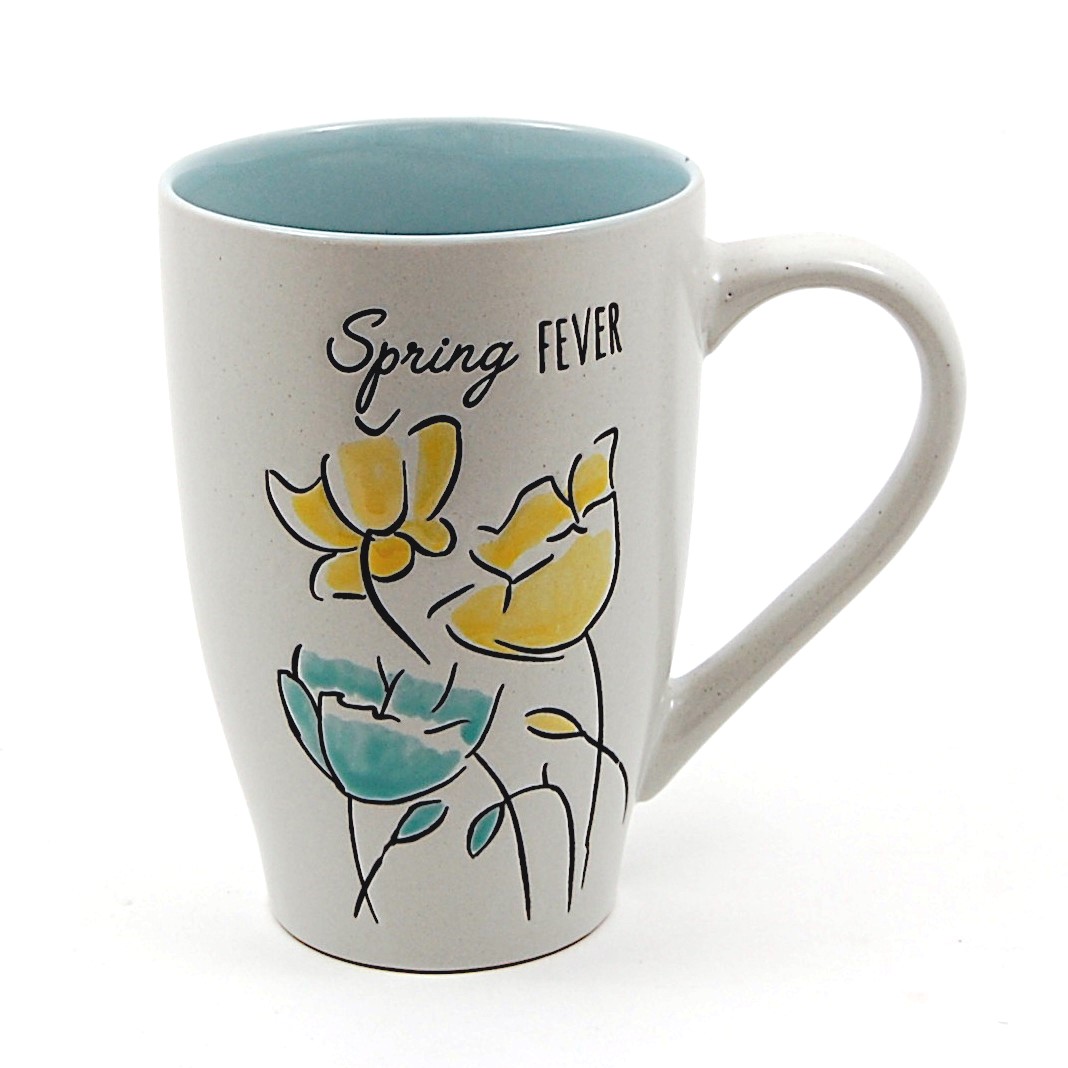 This Coffee Mug Spring Fever Cup with Floral Design by Blue Sky Clayworks is made with love by Premier Homegoods! Shop more unique gift ideas today with Spots Initiatives, the best way to support creators.