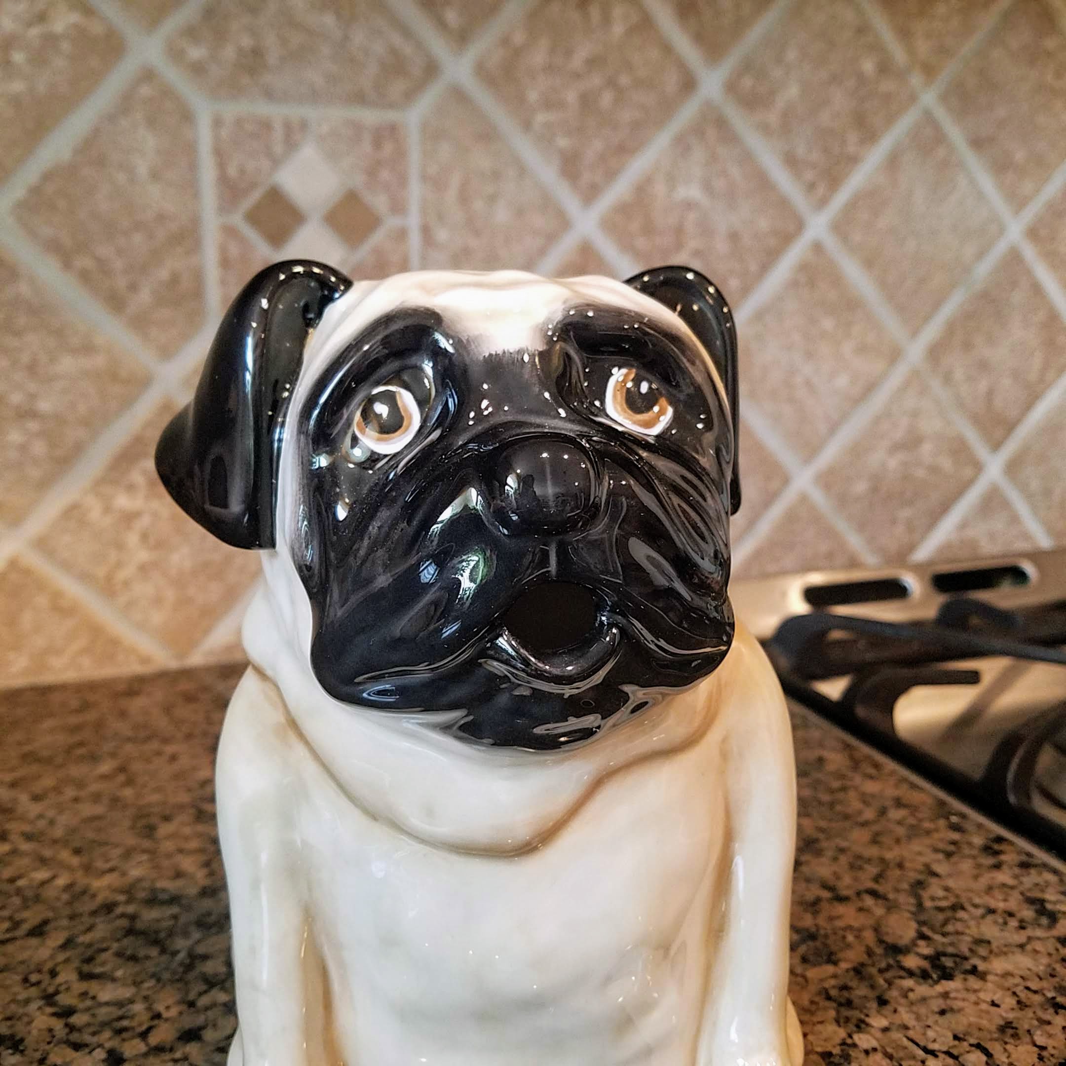 This Teapot Pug Dog Ceramic Blue Sky Clayworks Heather Goldminc Kitchen Decor New is made with love by Premier Homegoods! Shop more unique gift ideas today with Spots Initiatives, the best way to support creators.