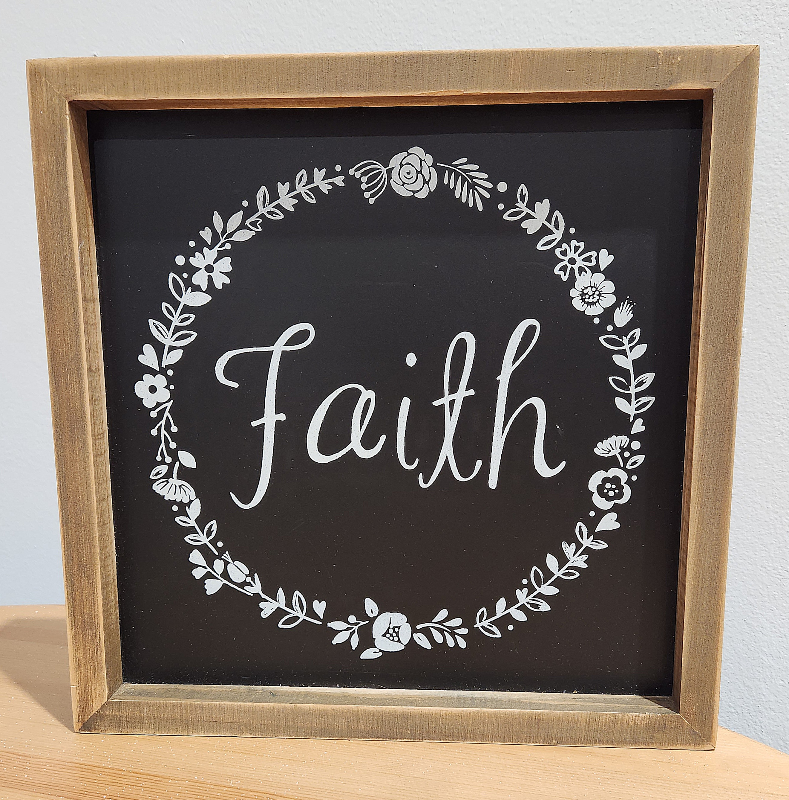This Faith Wood Sign is made with love by Perfectly Imperfect Home Boutique! Shop more unique gift ideas today with Spots Initiatives, the best way to support creators.
