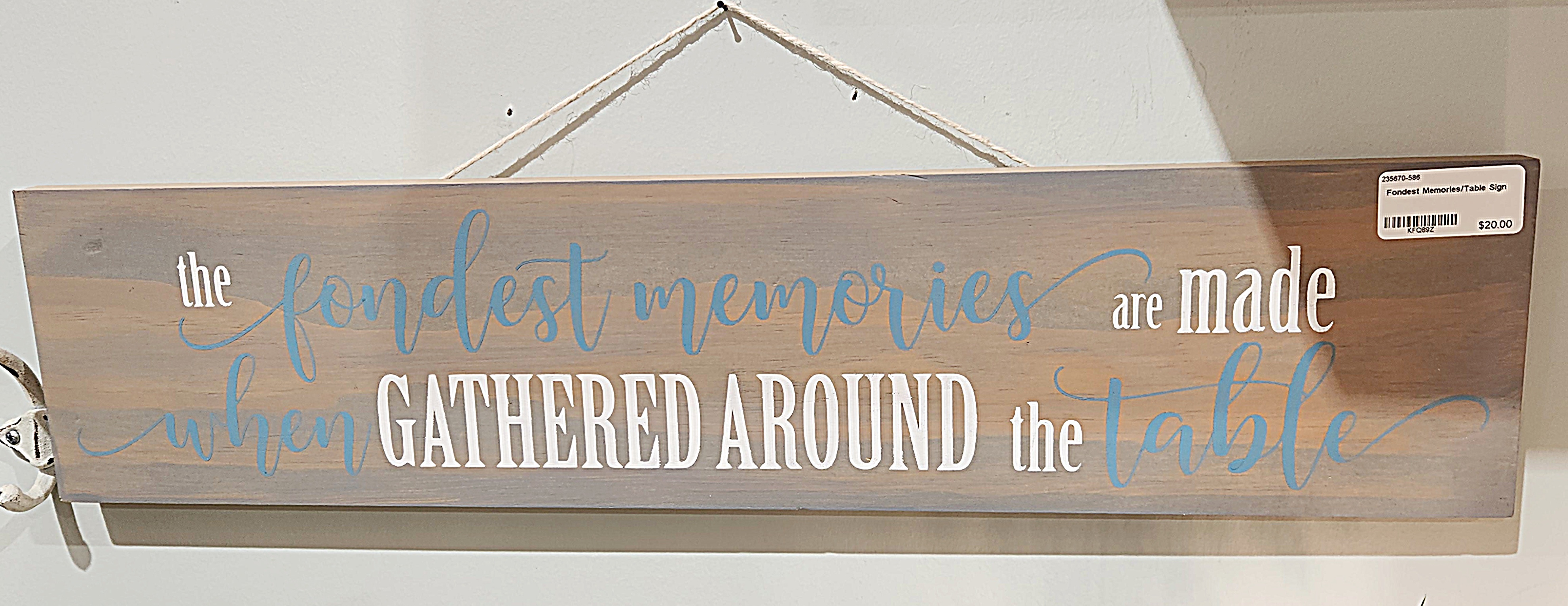This Gathered Around The Table Wood Sign is made with love by Perfectly Imperfect Home Boutique! Shop more unique gift ideas today with Spots Initiatives, the best way to support creators.