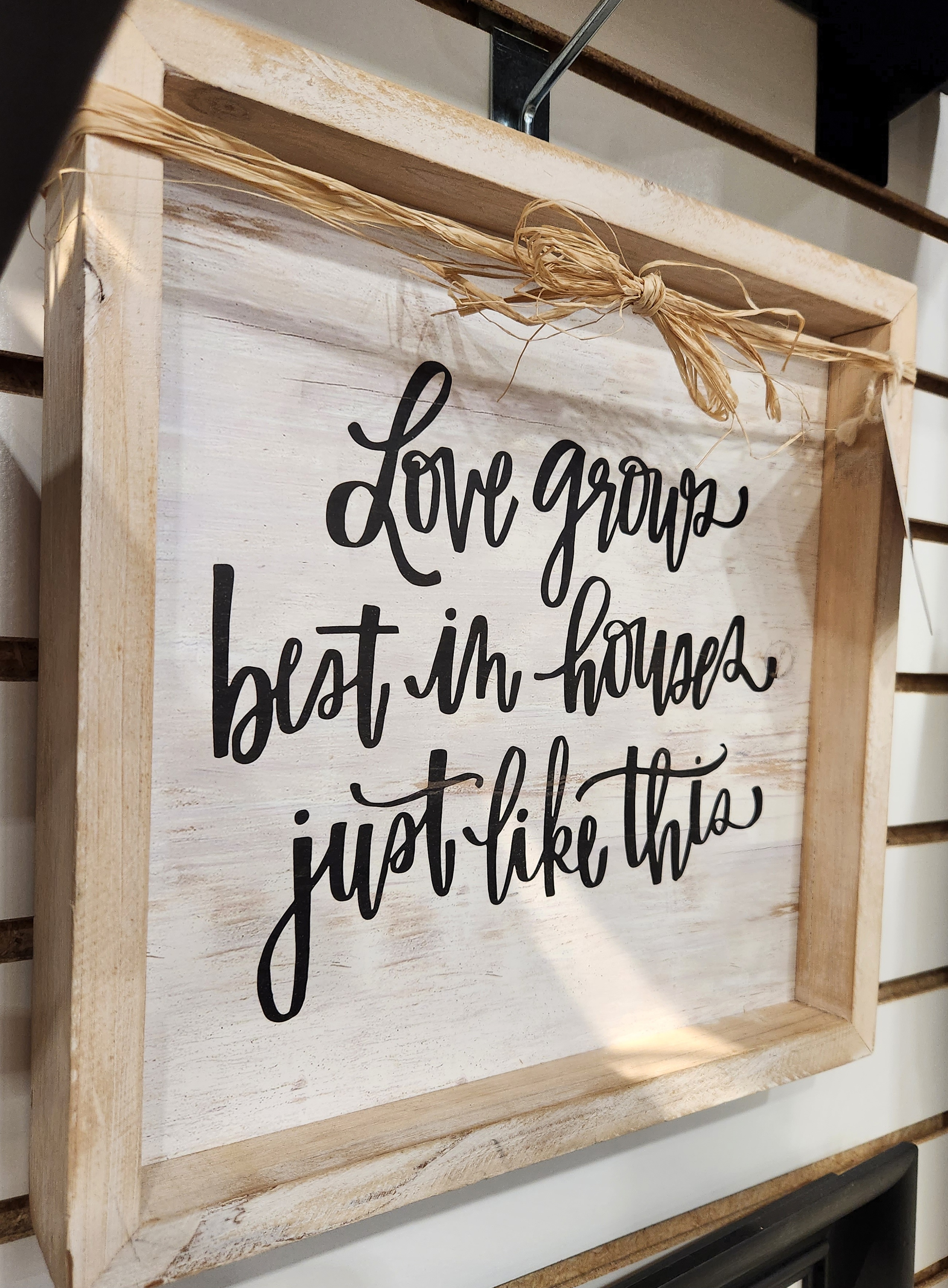 This In Houses Like This Wood Sign is made with love by Perfectly Imperfect Home Boutique! Shop more unique gift ideas today with Spots Initiatives, the best way to support creators.