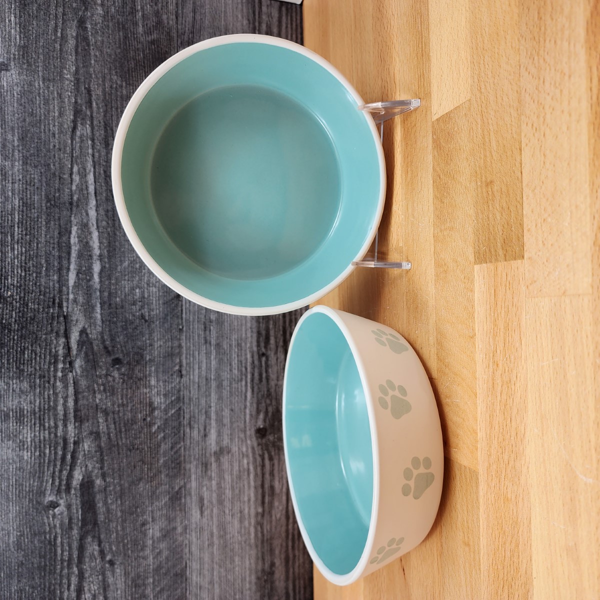 This Dog Water Food Bowl Set Embossed Treat Dish In Turquoise and White by Blue Sky is made with love by Premier Homegoods! Shop more unique gift ideas today with Spots Initiatives, the best way to support creators.