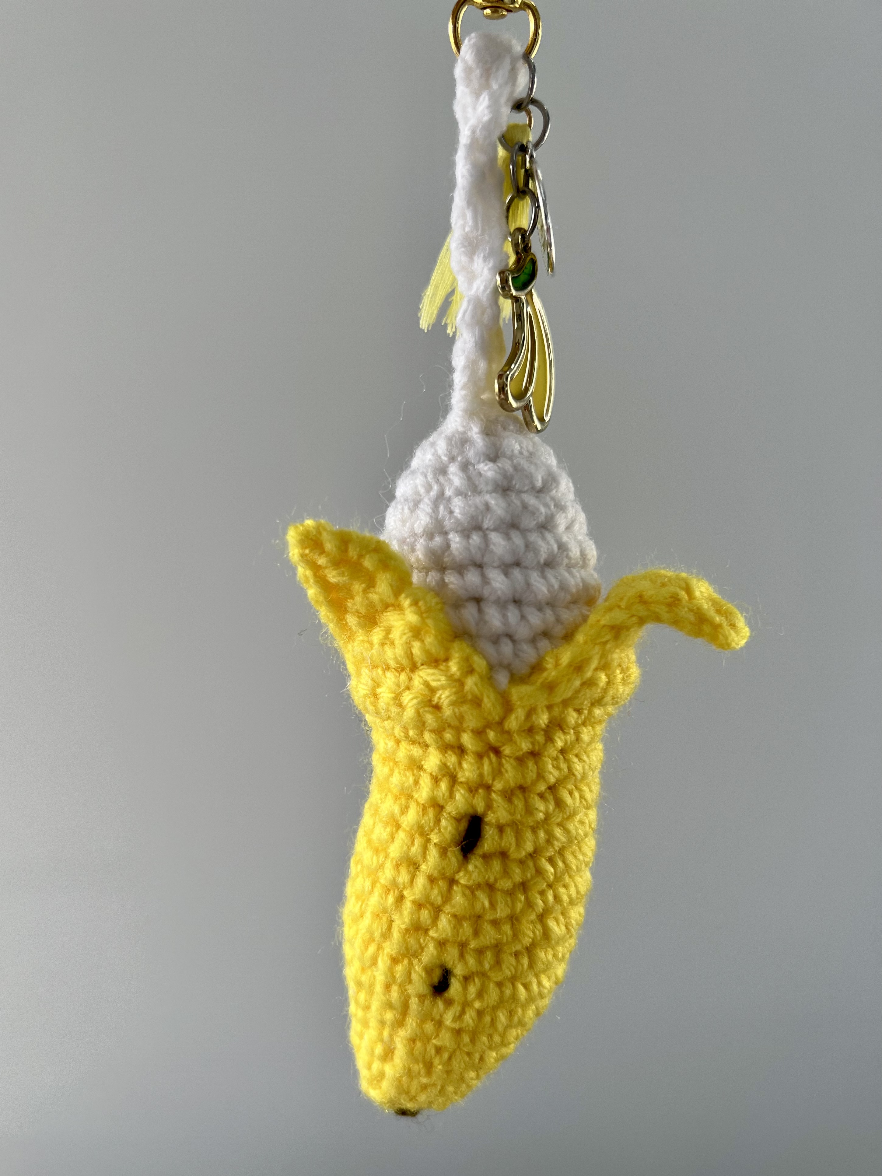 This Banana Key Ring is made with love by Classy Crafty Wife! Shop more unique gift ideas today with Spots Initiatives, the best way to support creators.