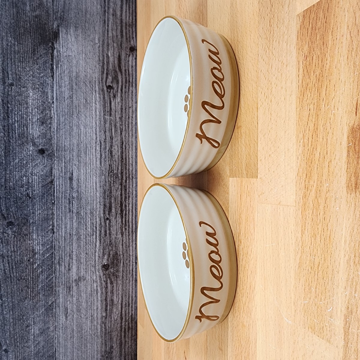 This Meow Cat Water Food Bowl Set of 2 Embossed Treat Dish is made with love by Premier Homegoods! Shop more unique gift ideas today with Spots Initiatives, the best way to support creators.