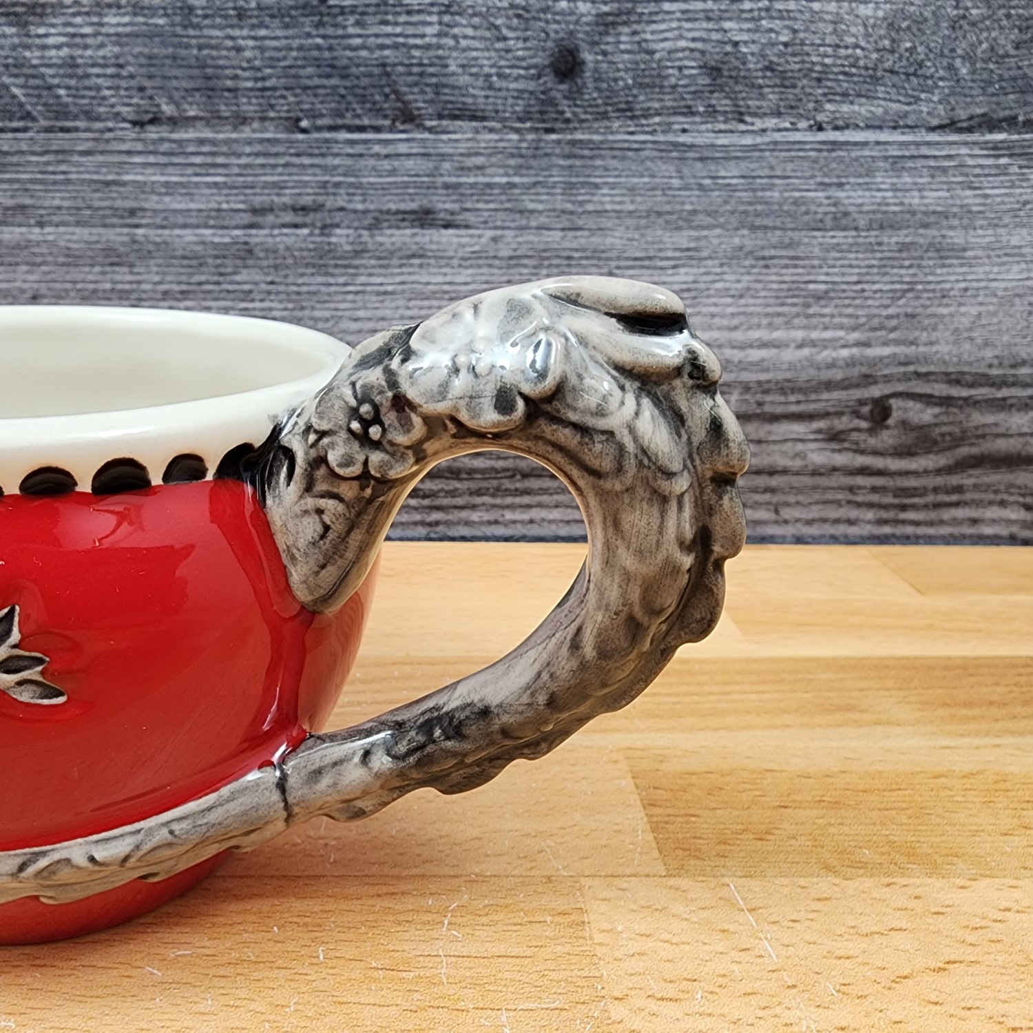 This Red Dragon Decorative Coffee Mug by Blue Sky Clayworks Heather Goldminic Tea Cup is made with love by Premier Homegoods! Shop more unique gift ideas today with Spots Initiatives, the best way to support creators.