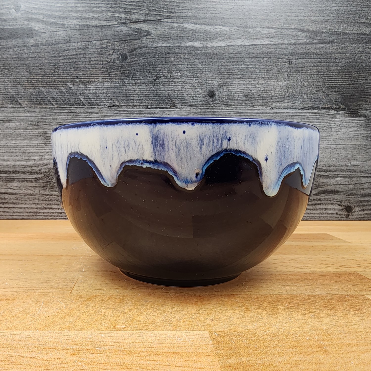 This Drip Glaze Blue White Bowl 6 inch (15cm) Dish by Blue Sky is made with love by Premier Homegoods! Shop more unique gift ideas today with Spots Initiatives, the best way to support creators.