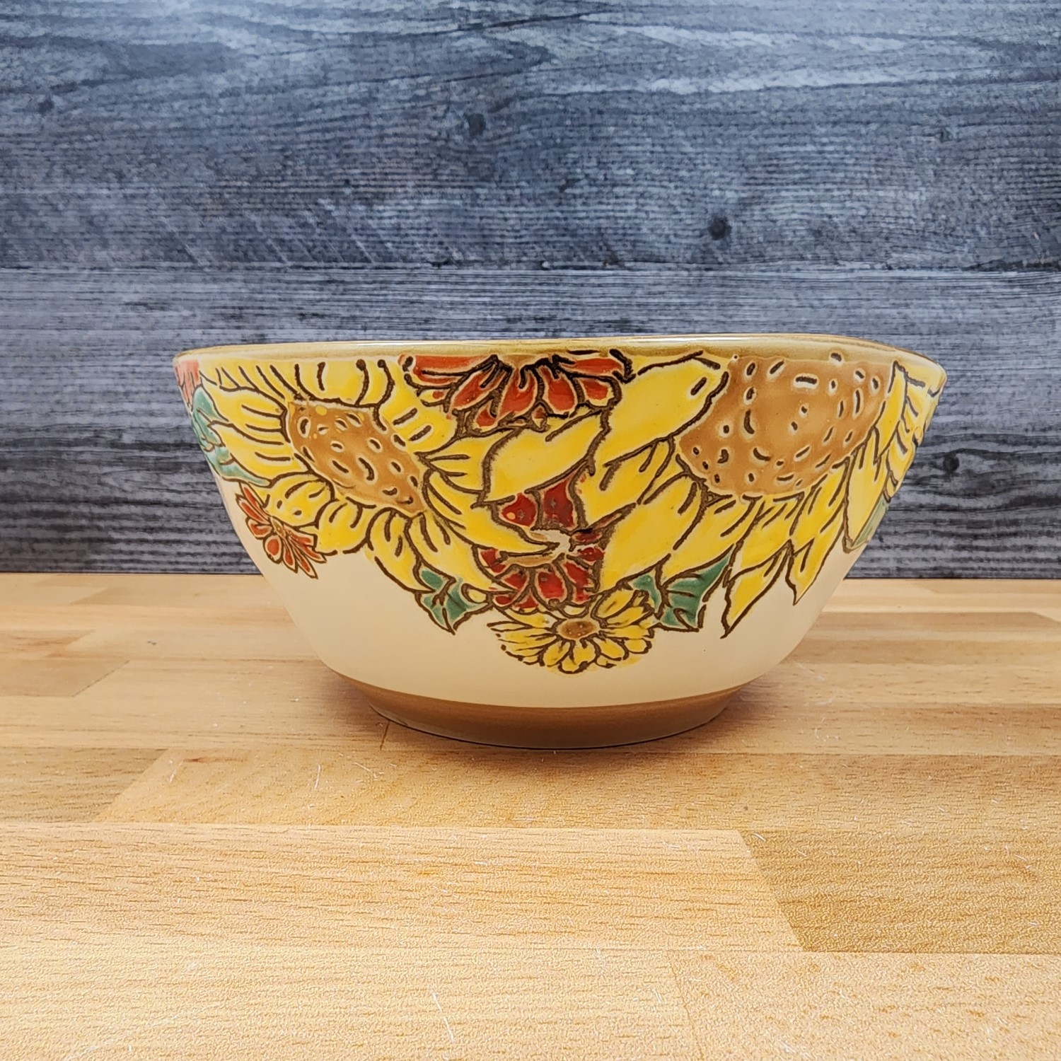 This Brandywine Sunflower Floral Festive Bowl in Yellow 6 inch (15cm) by Blue Sky is made with love by Premier Homegoods! Shop more unique gift ideas today with Spots Initiatives, the best way to support creators.