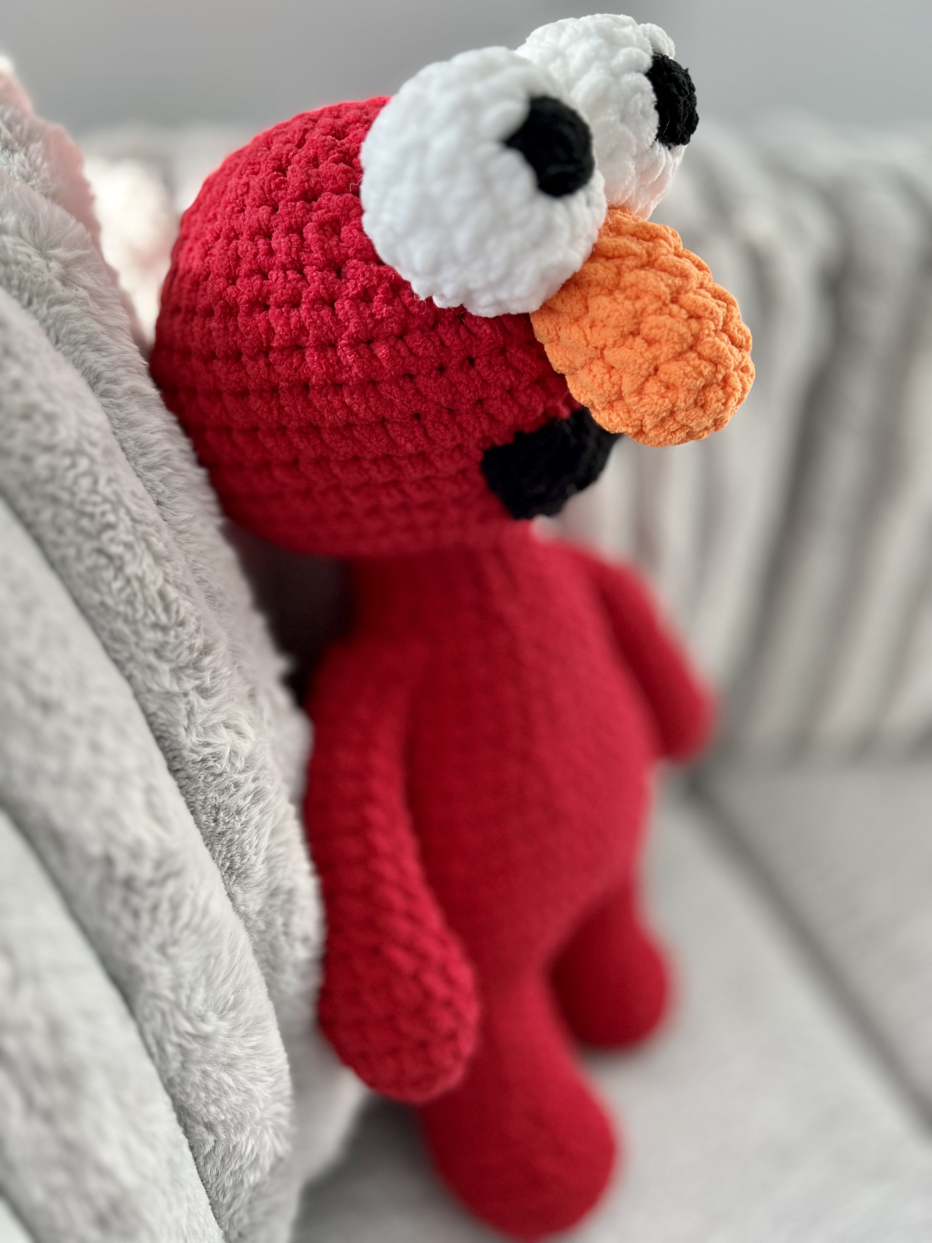 This Elmo Buddy is made with love by Classy Crafty Wife! Shop more unique gift ideas today with Spots Initiatives, the best way to support creators.