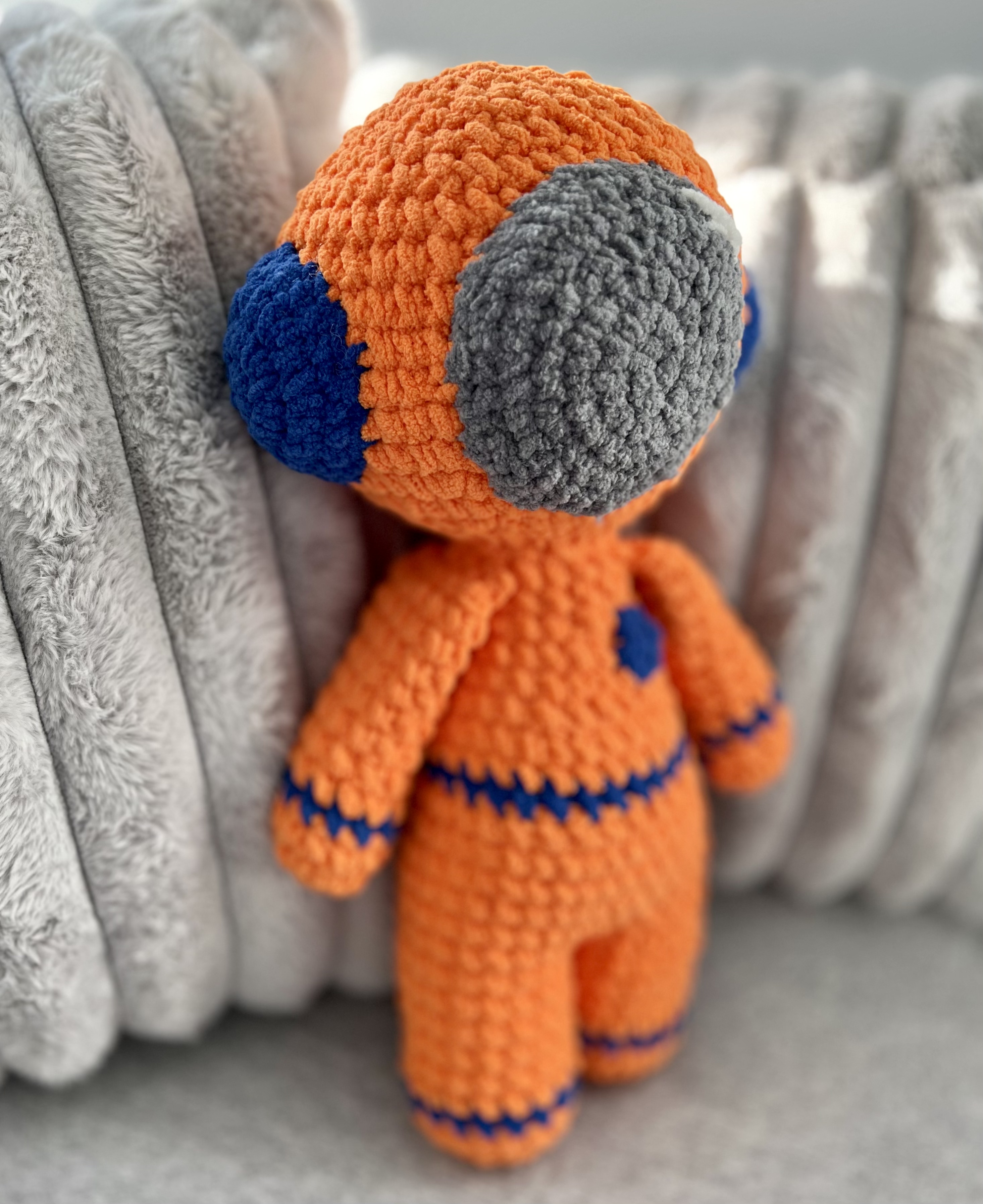 This Astronaut w/Orange Suit is made with love by Classy Crafty Wife! Shop more unique gift ideas today with Spots Initiatives, the best way to support creators.