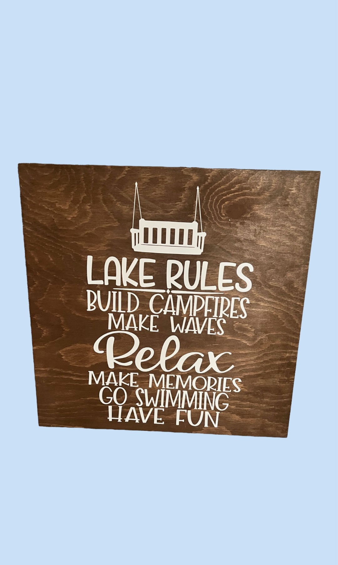 This Lake Rules is made with love by Duo Deesigns! Shop more unique gift ideas today with Spots Initiatives, the best way to support creators.