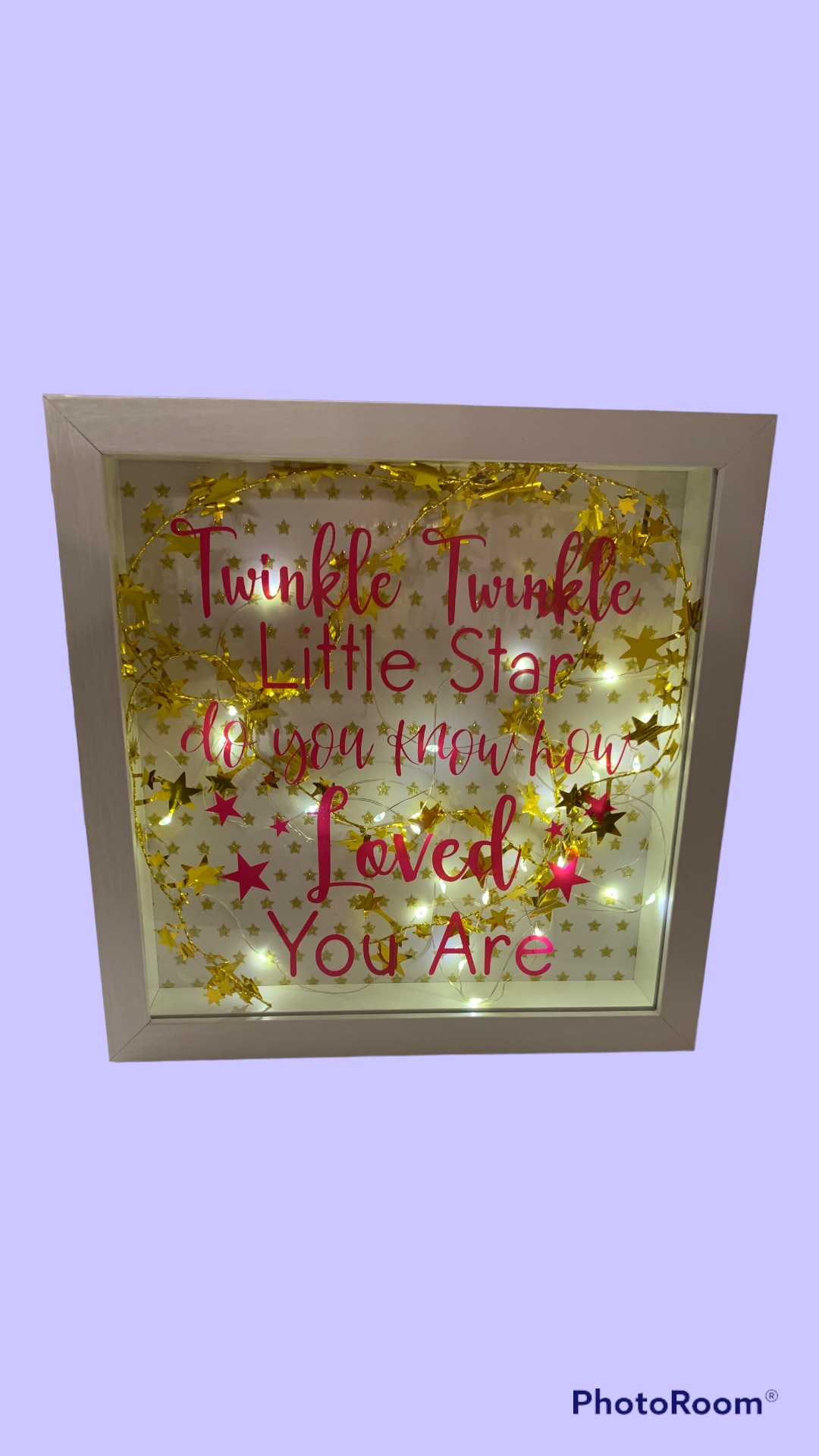 This Twinkle Twinkle Little Star is made with love by Duo Deesigns! Shop more unique gift ideas today with Spots Initiatives, the best way to support creators.