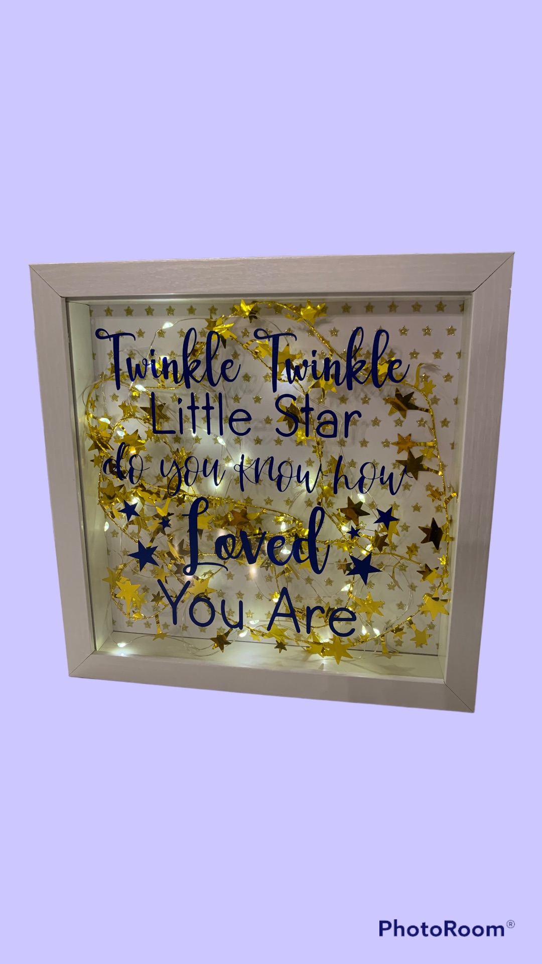 This Twinkle Twinkle Little Star is made with love by Duo Deesigns! Shop more unique gift ideas today with Spots Initiatives, the best way to support creators.