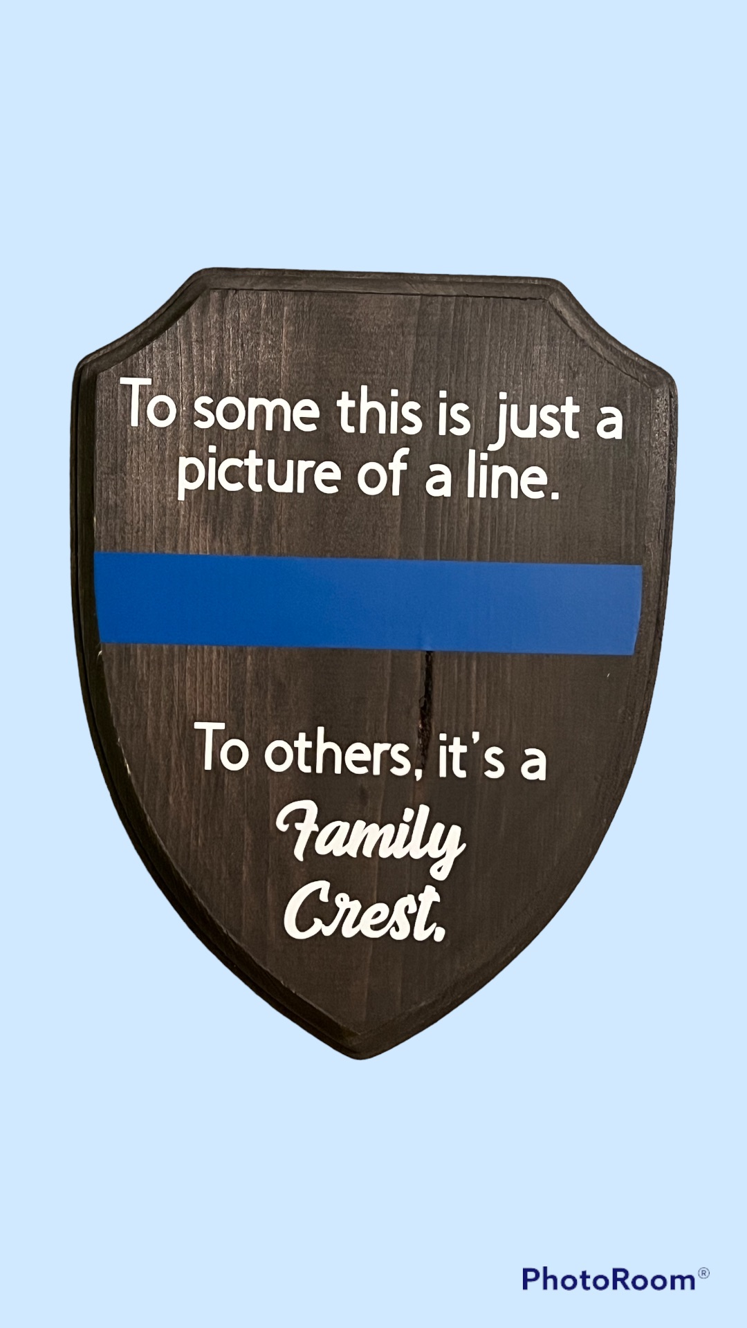 This Police Family Crest is made with love by Duo Deesigns! Shop more unique gift ideas today with Spots Initiatives, the best way to support creators.