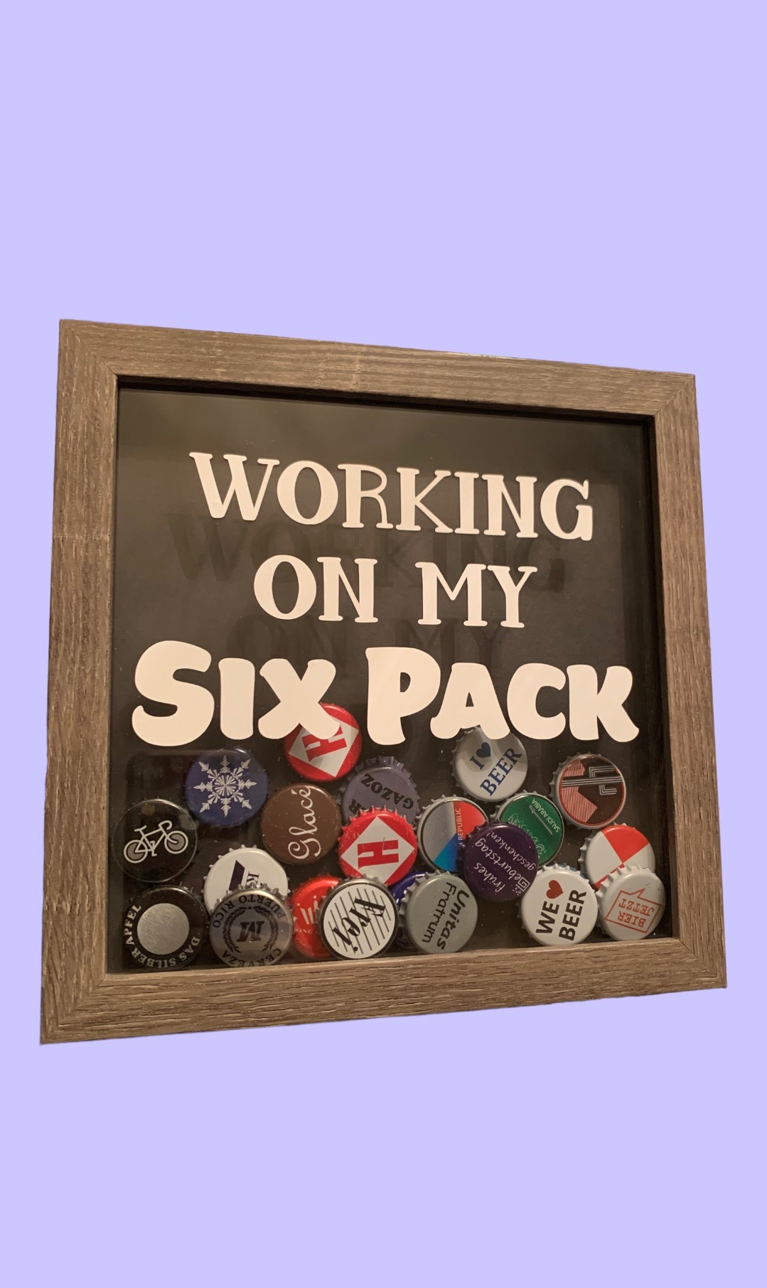 This Working on My Six Pack is made with love by Duo Deesigns! Shop more unique gift ideas today with Spots Initiatives, the best way to support creators.