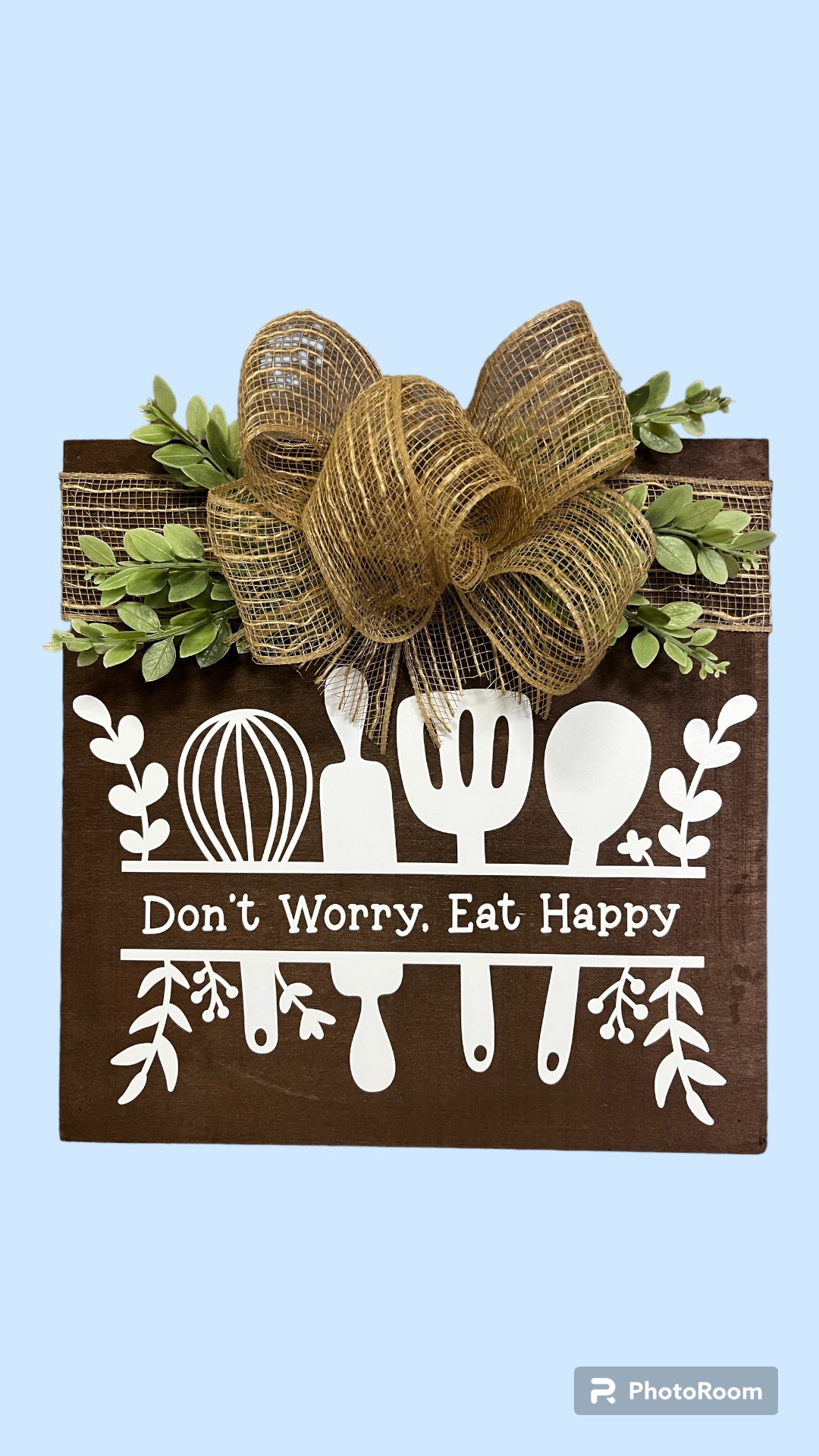 This Don't Worry, Eat Happy is made with love by Duo Deesigns! Shop more unique gift ideas today with Spots Initiatives, the best way to support creators.
