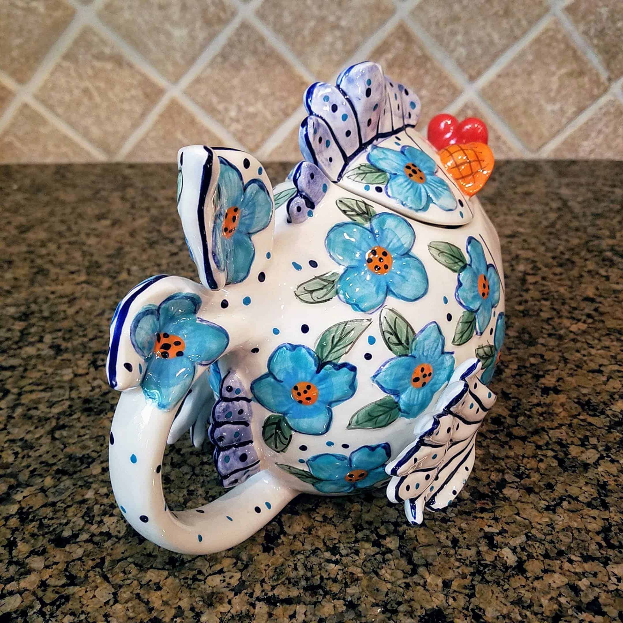 This Flower Fish Teapot is made with love by Premier Homegoods! Shop more unique gift ideas today with Spots Initiatives, the best way to support creators.