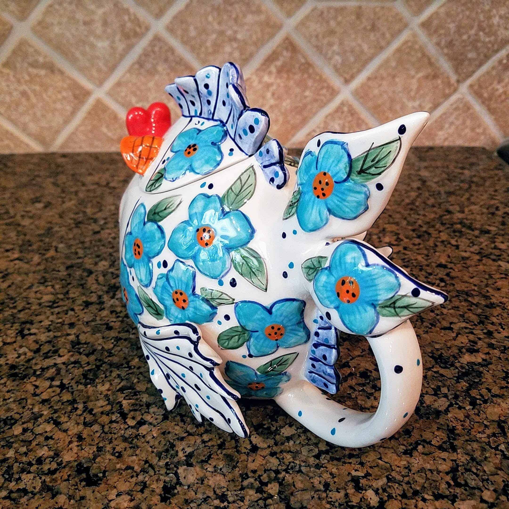 This Flower Fish Teapot is made with love by Premier Homegoods! Shop more unique gift ideas today with Spots Initiatives, the best way to support creators.